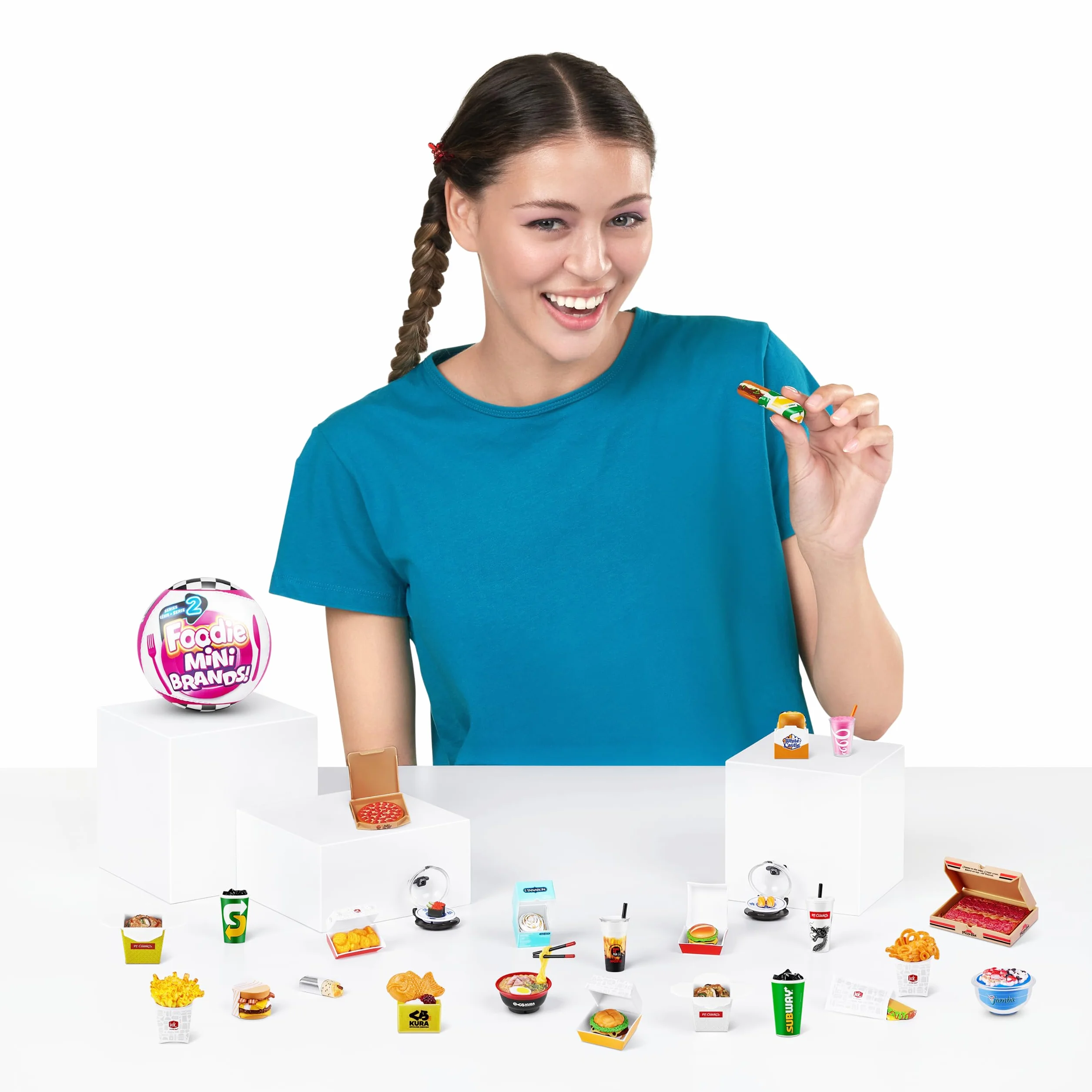 ZURU 5 Surprise Foodie Mini Brands Série 2 Capsule Lot de 2