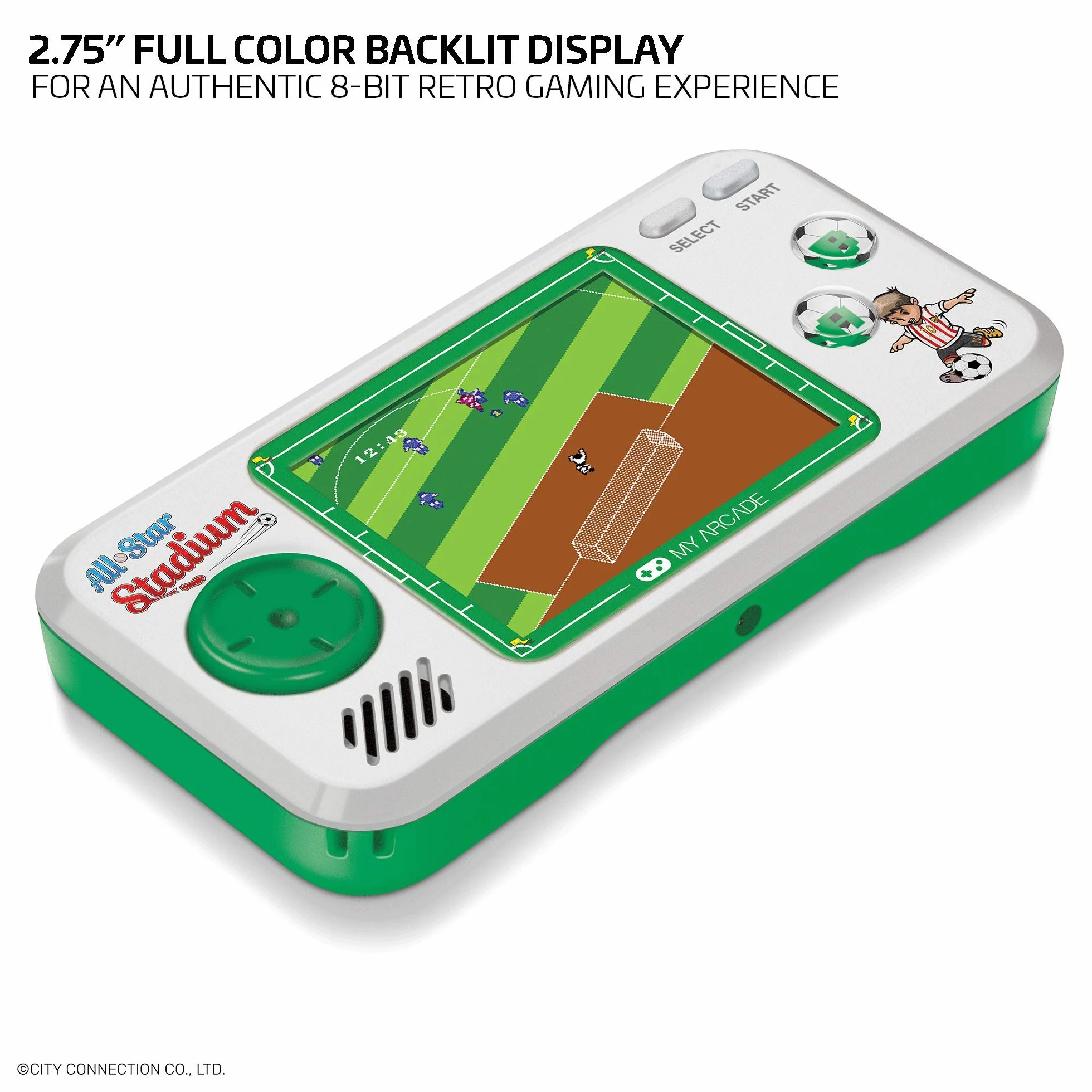 MY ARCADE - Pocket Player All-Star Stadium - Console de Jeu Portable - 7 Jeux en 1