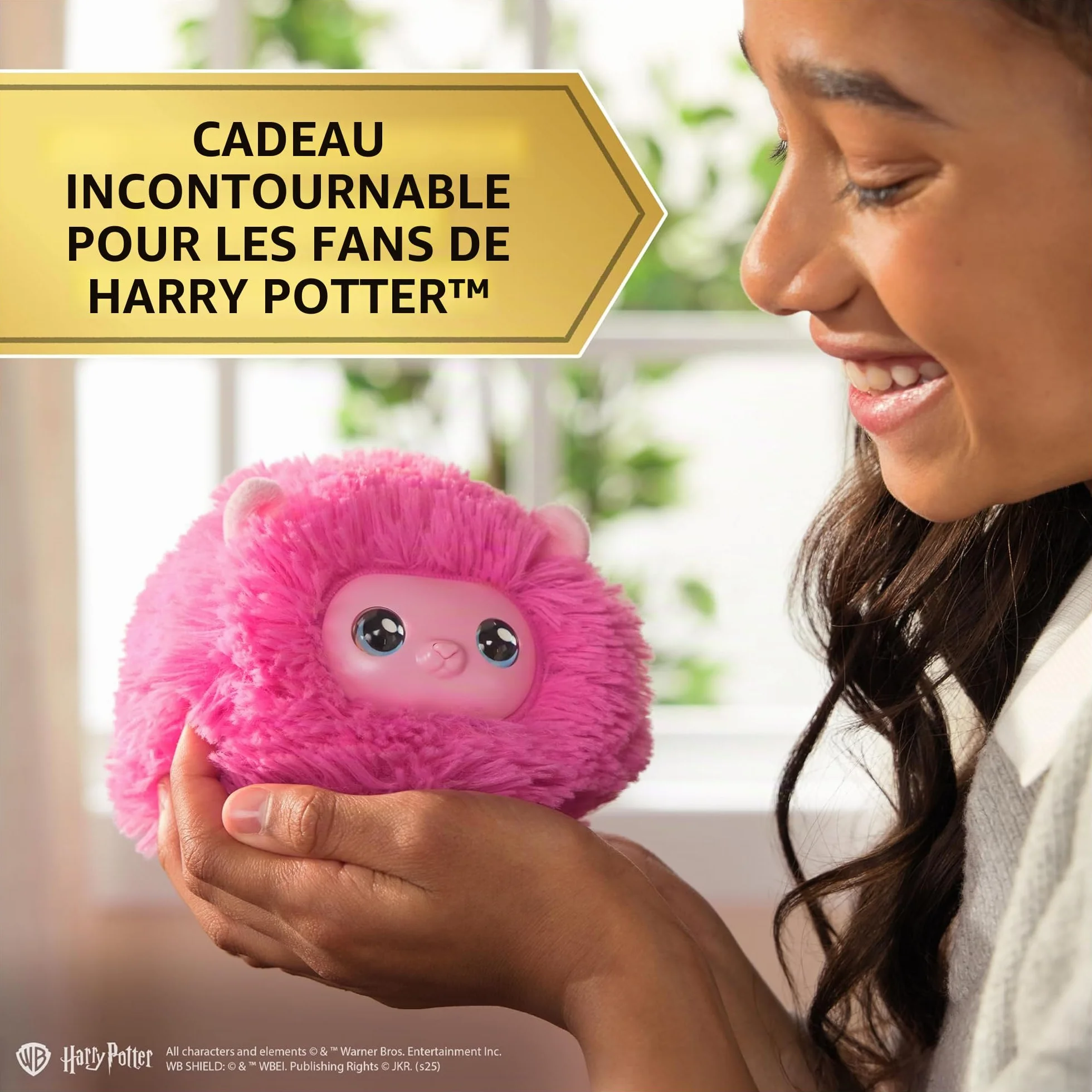 Harry Potter Minimuff en Peluche interactif avec Plus de 35 Sons, Jouet pour Enfants dès 6 Ans Fan