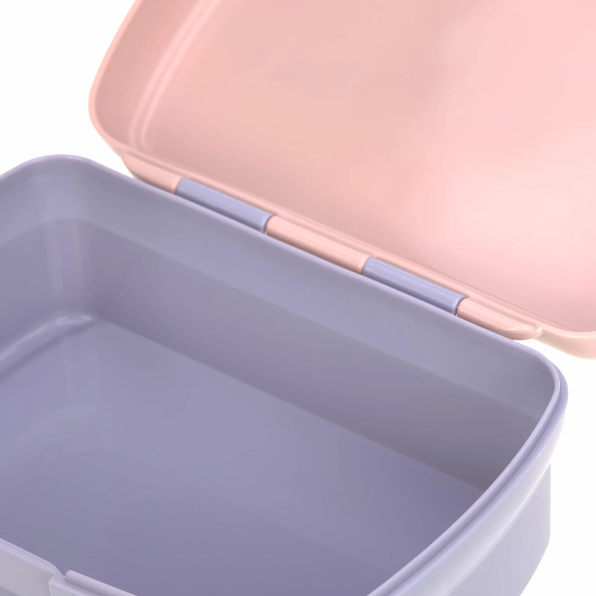 LÄSSIG Boîte à lunch enfants compartiments amovibles sans BPA Lunchbox Tiny Outdoor Rainbow