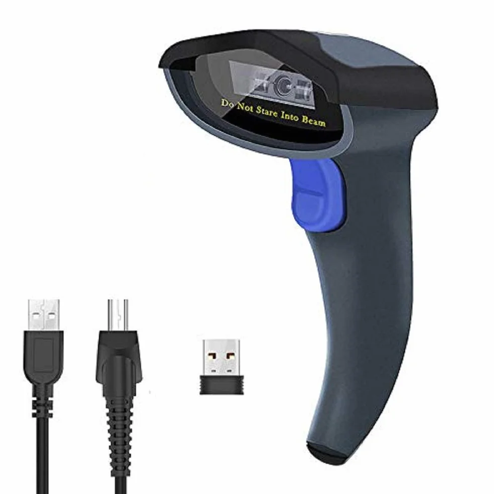 NETUM Bluetooth Lecteur Code Barre sans Fil W6-X Scanner CCD USB 2.0 Compatible Windows Android iOS