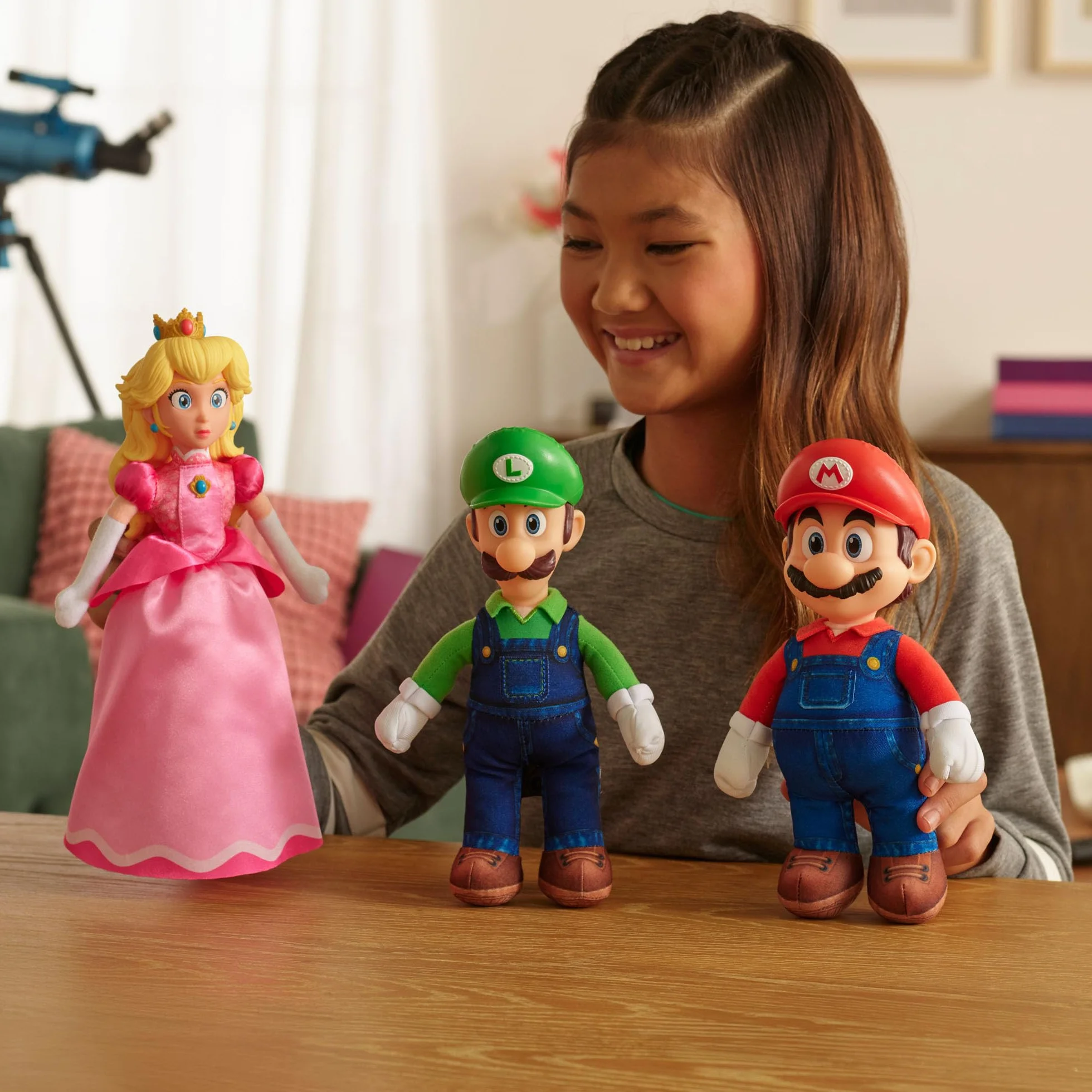 Peluche Luigi 23cm Super Mario Galaxy