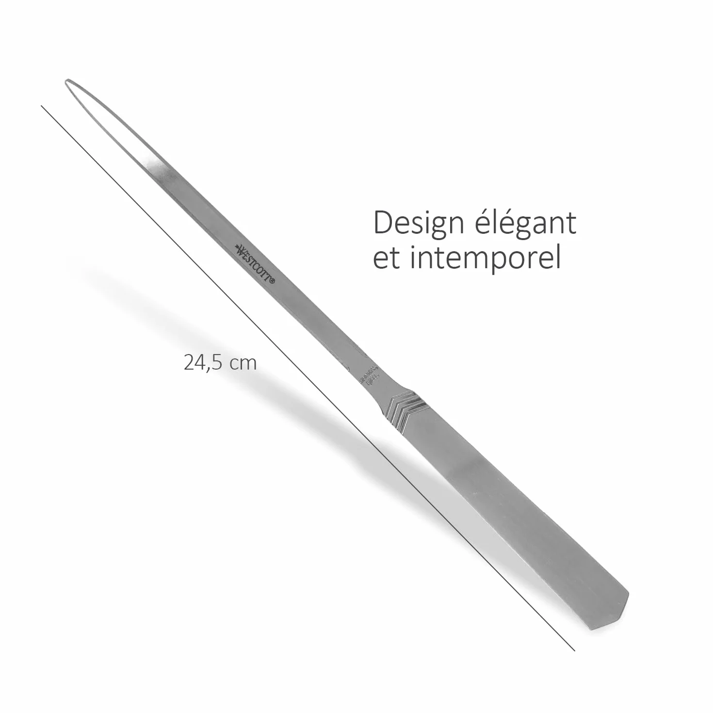 Westcott E-29693 00 Coupe-papier acier inoxydable 24,5 cm