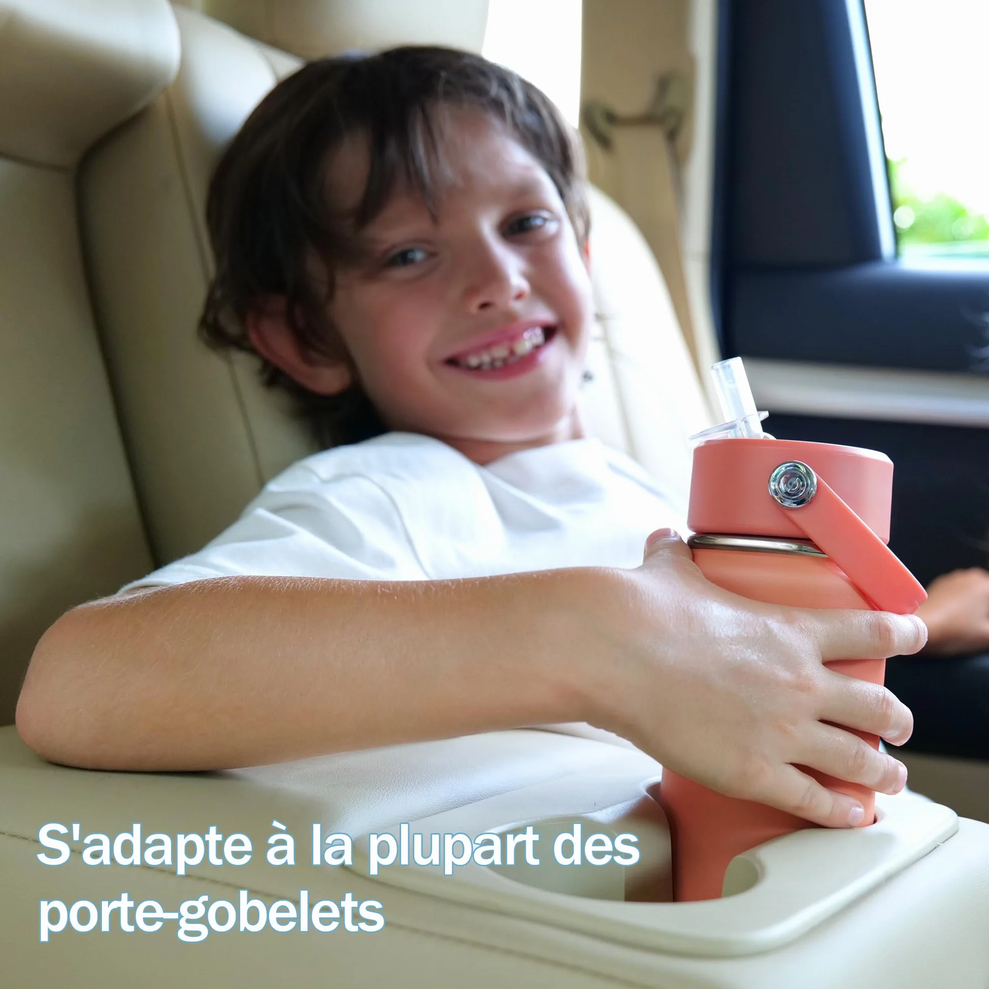Gourde Isotherme Enfant 420ml Acier Inoxydable Sans BPA OISIZ