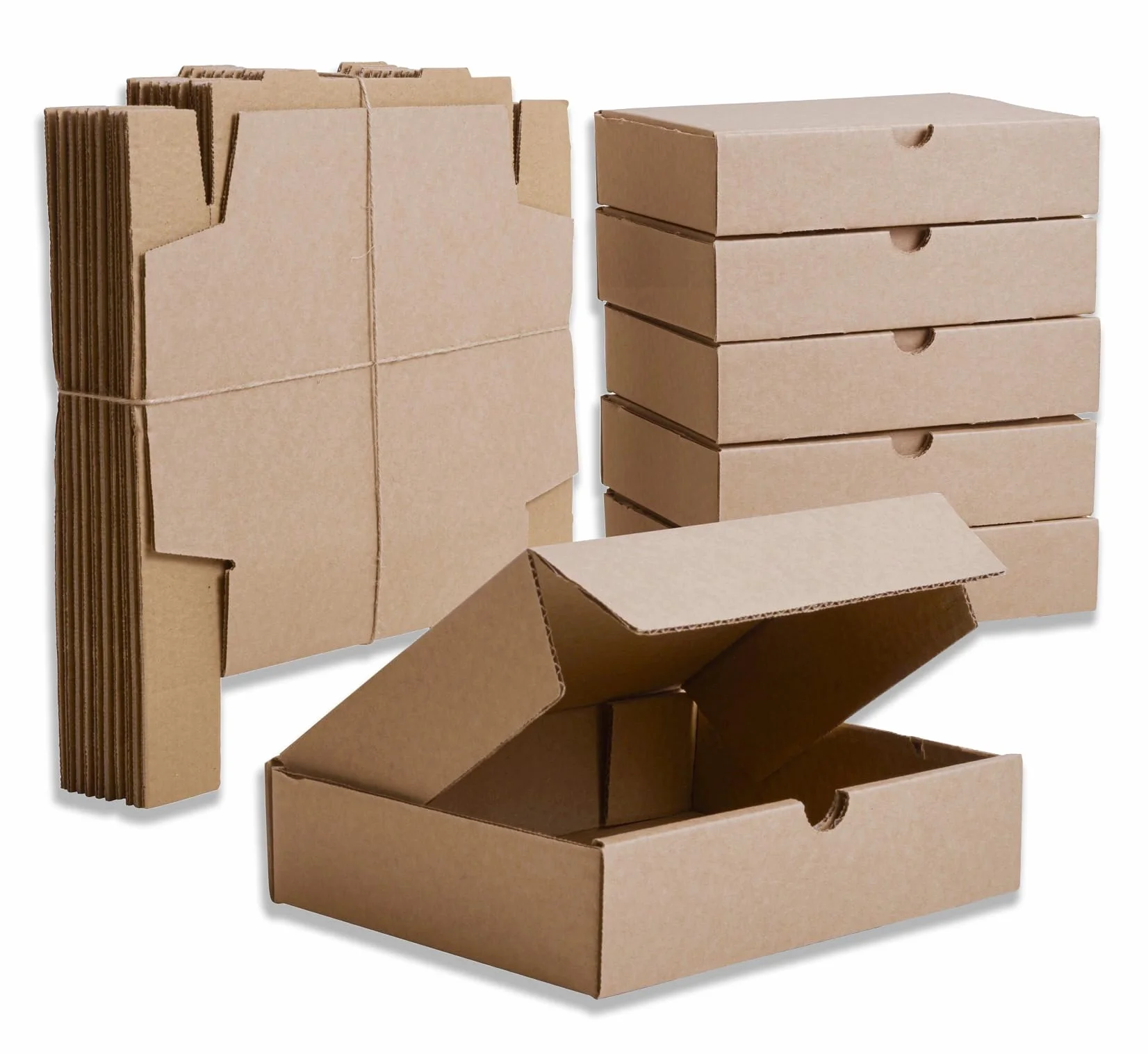 IPEA Boîtes en Carton 21 x 15 x 5 cm 10 Pièces Made in Italy pour Expéditions E-Commerce