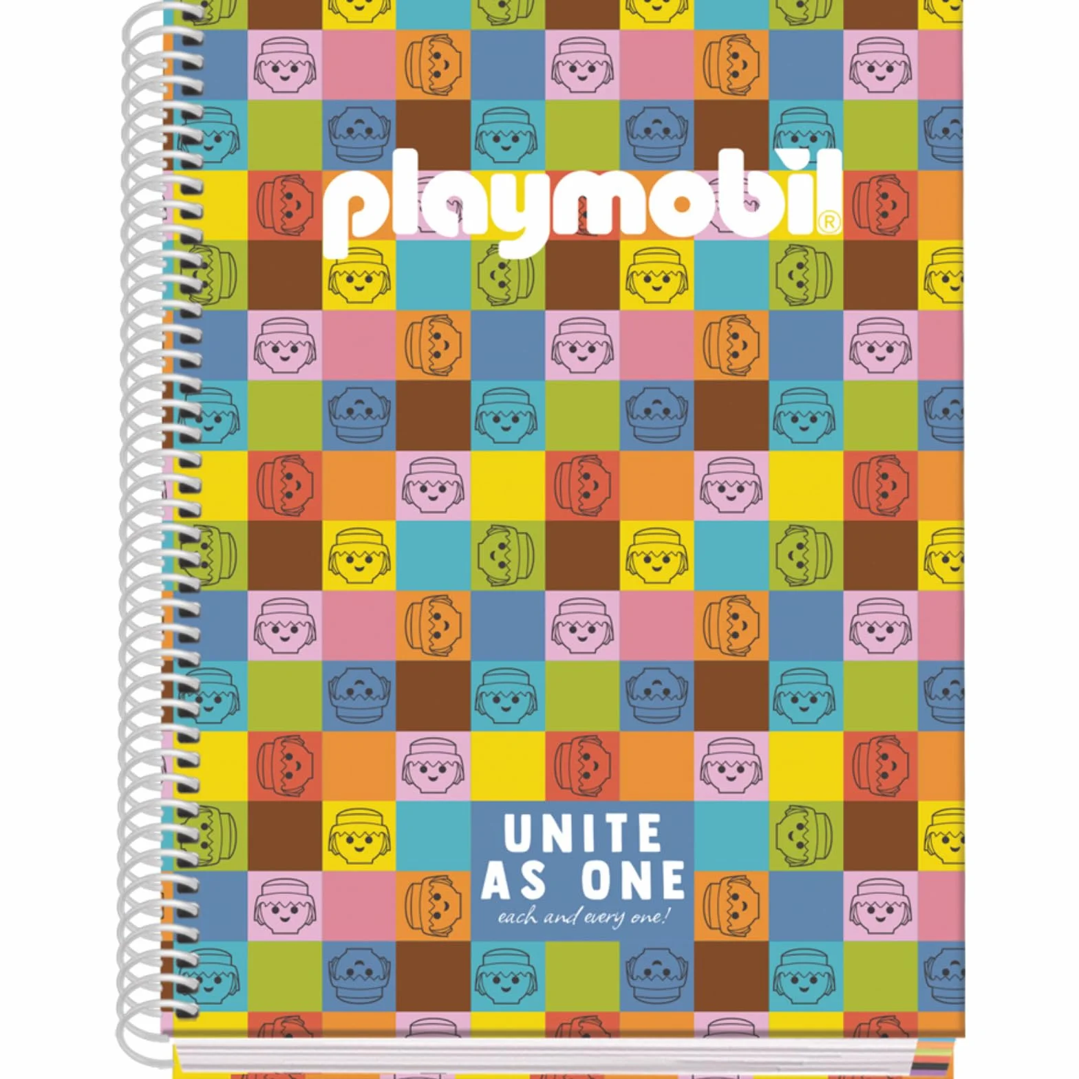 Cahier A5 Quadrillé 100 Feuilles 90 g/m² 16,2x21 cm Couverture Rigide Reliure à Anneaux