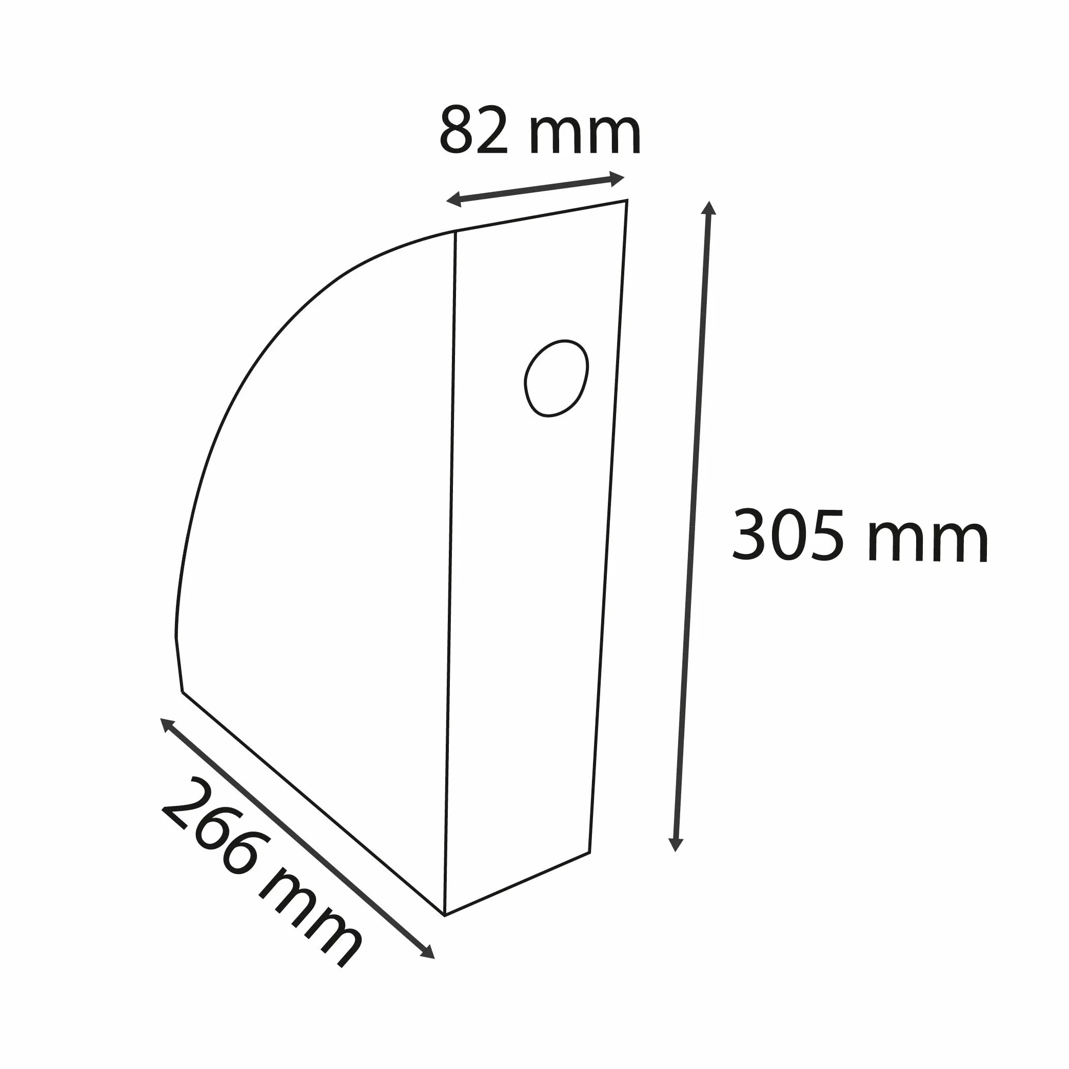Exacompta Porte-revues MAG-CUBE Néo Déco 26,6x8,2x30,5 cm A4+ Bleu de France