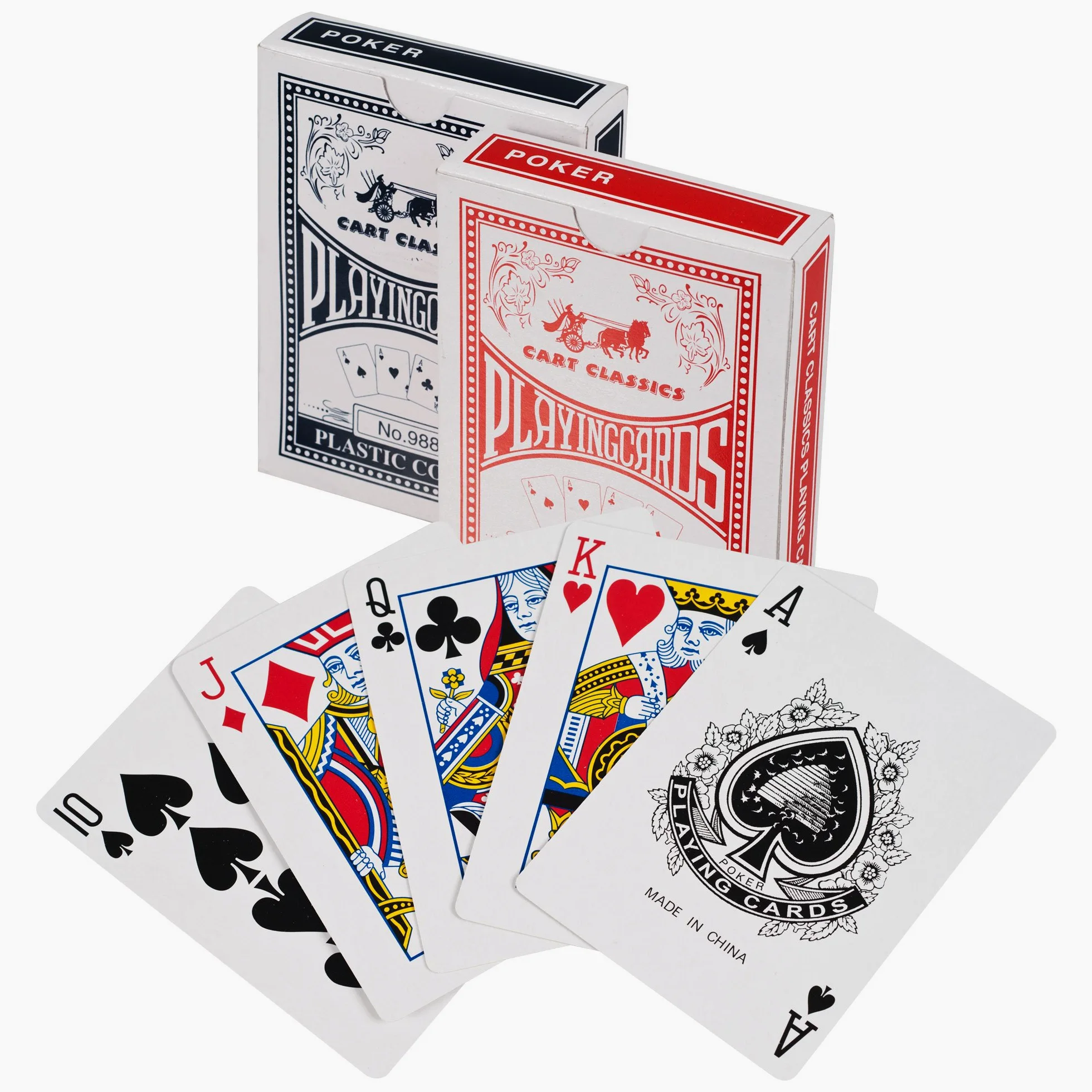 Jeu de jetons de poker pour Texas Holdem, Blackjack, Gambling avec étui de transport, cartes, boutons et 500 jetons de casino style dés (11,5 g) par Trademark Poker, argent