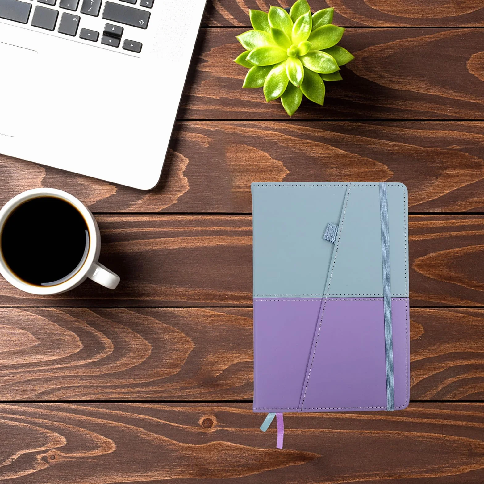 Homoyoyo Carnet A5 Mots de Passe Adresses Web Onglets Alphabétiques Organiseur Portable Bleu Violet Répertoire Usage Personnel Bureau