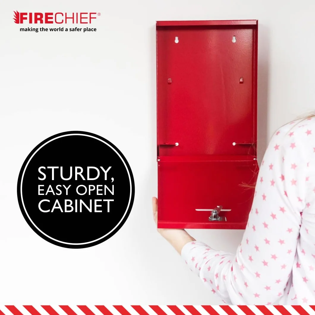 Firechief DHS2 Casier porte-documents verrou rouge