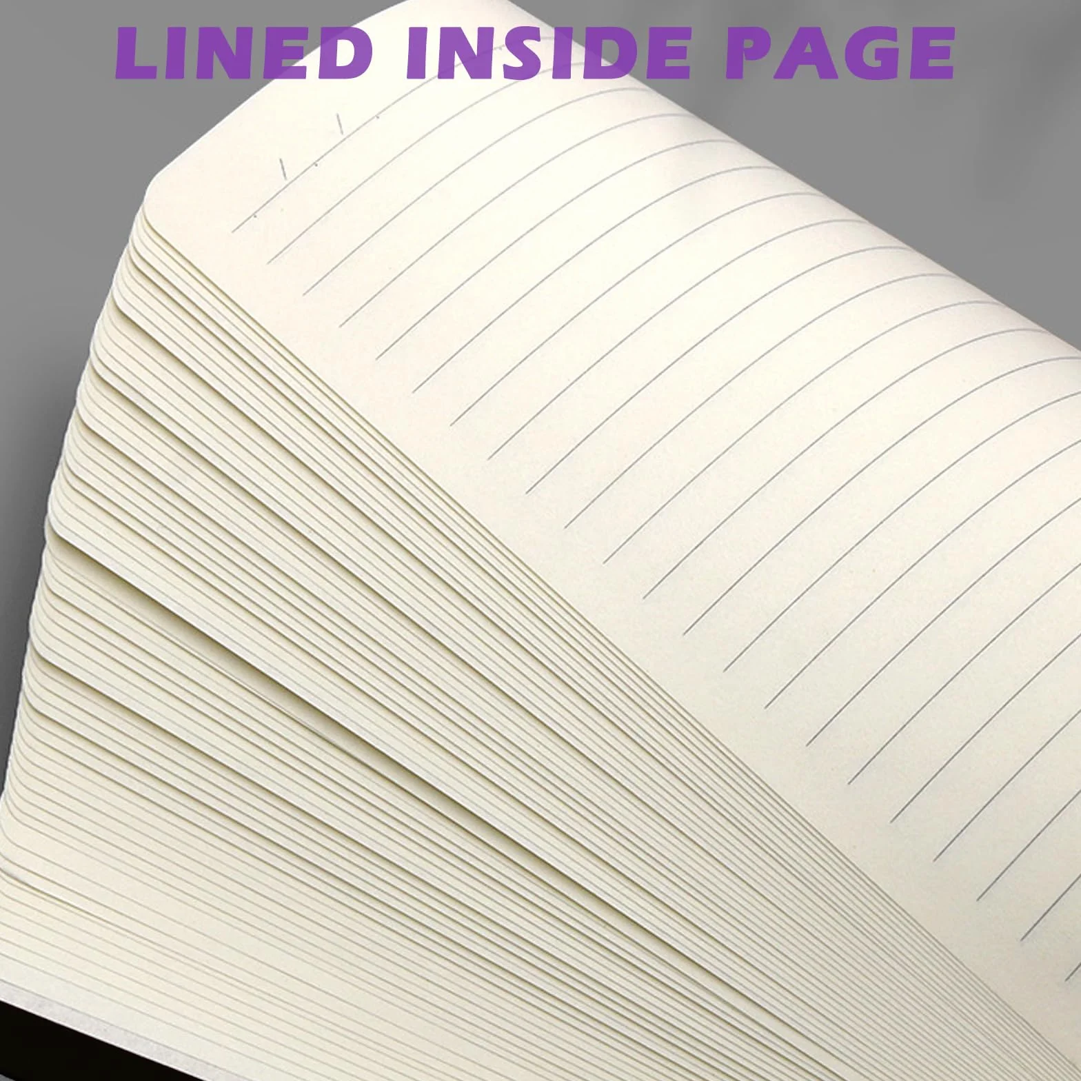 PALUDO Lot de 4 Cahiers A5 Spirales Ligné Couverture Kraft 120 Pages