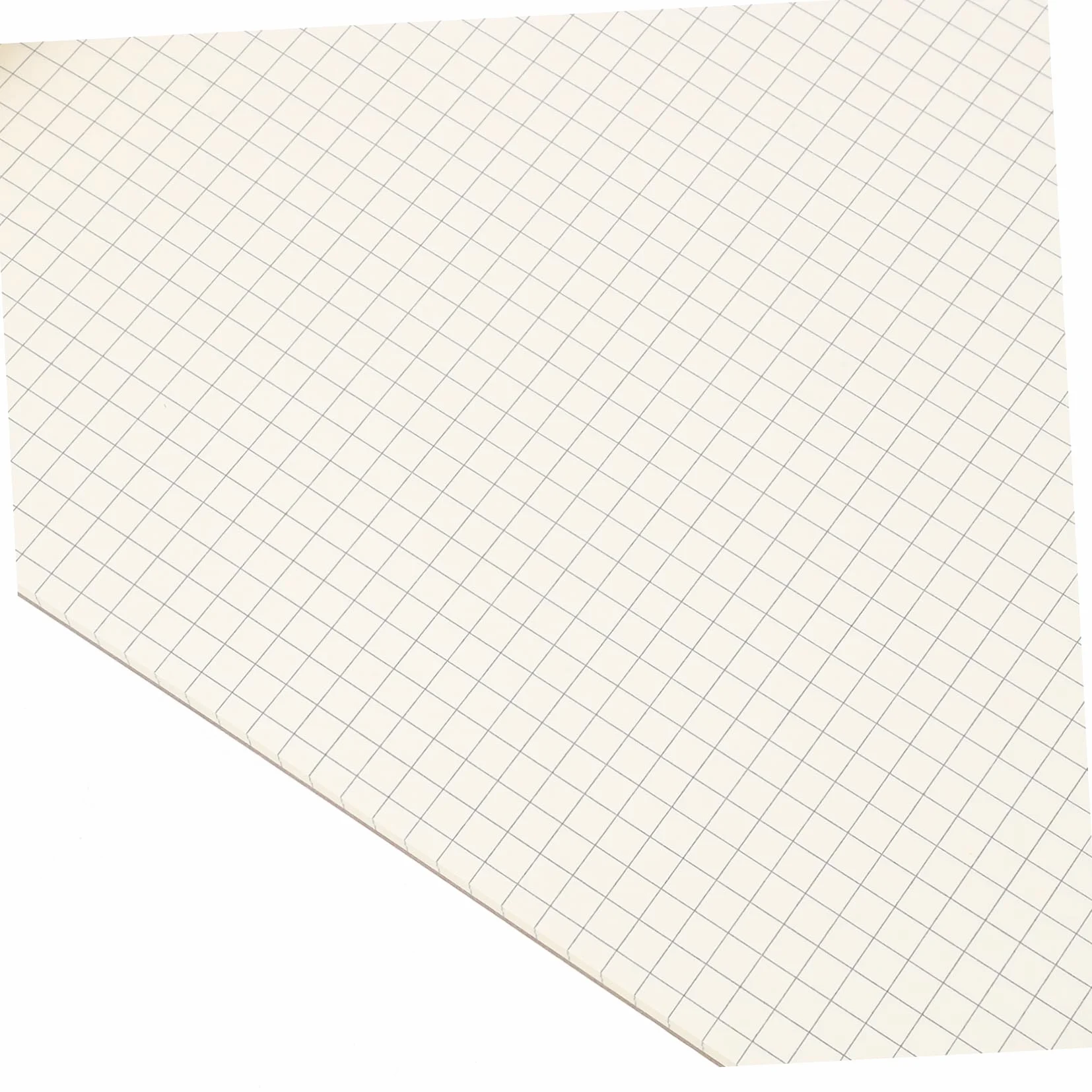 Sewroro Bloc de Papier Quadrillé Mathématique Noir, Feuilles Millimétrées pour Dessin