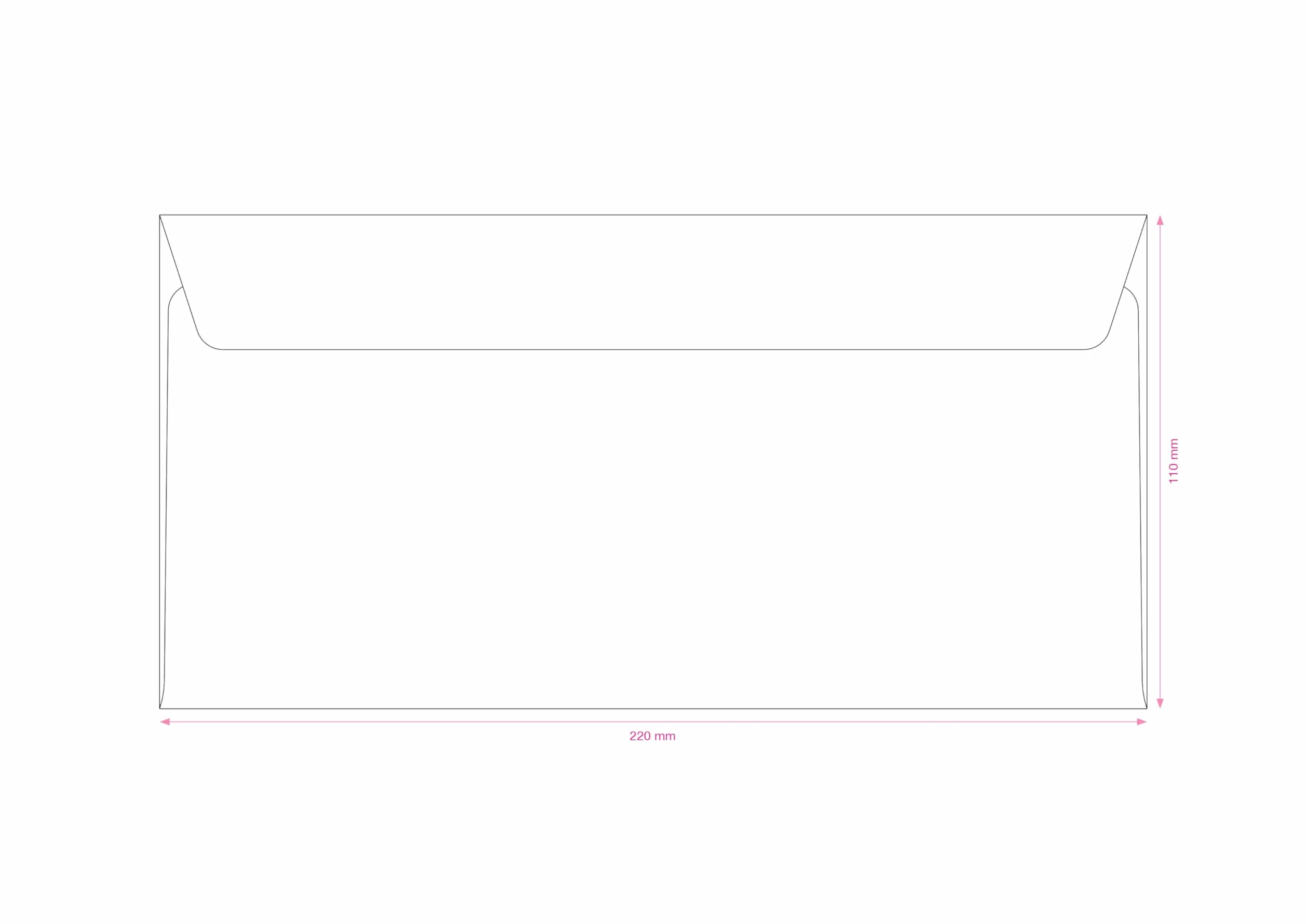 GPV Enveloppes auto-adhésives 80g DL 110x220mm fenêtre 35x100 Boite de 500