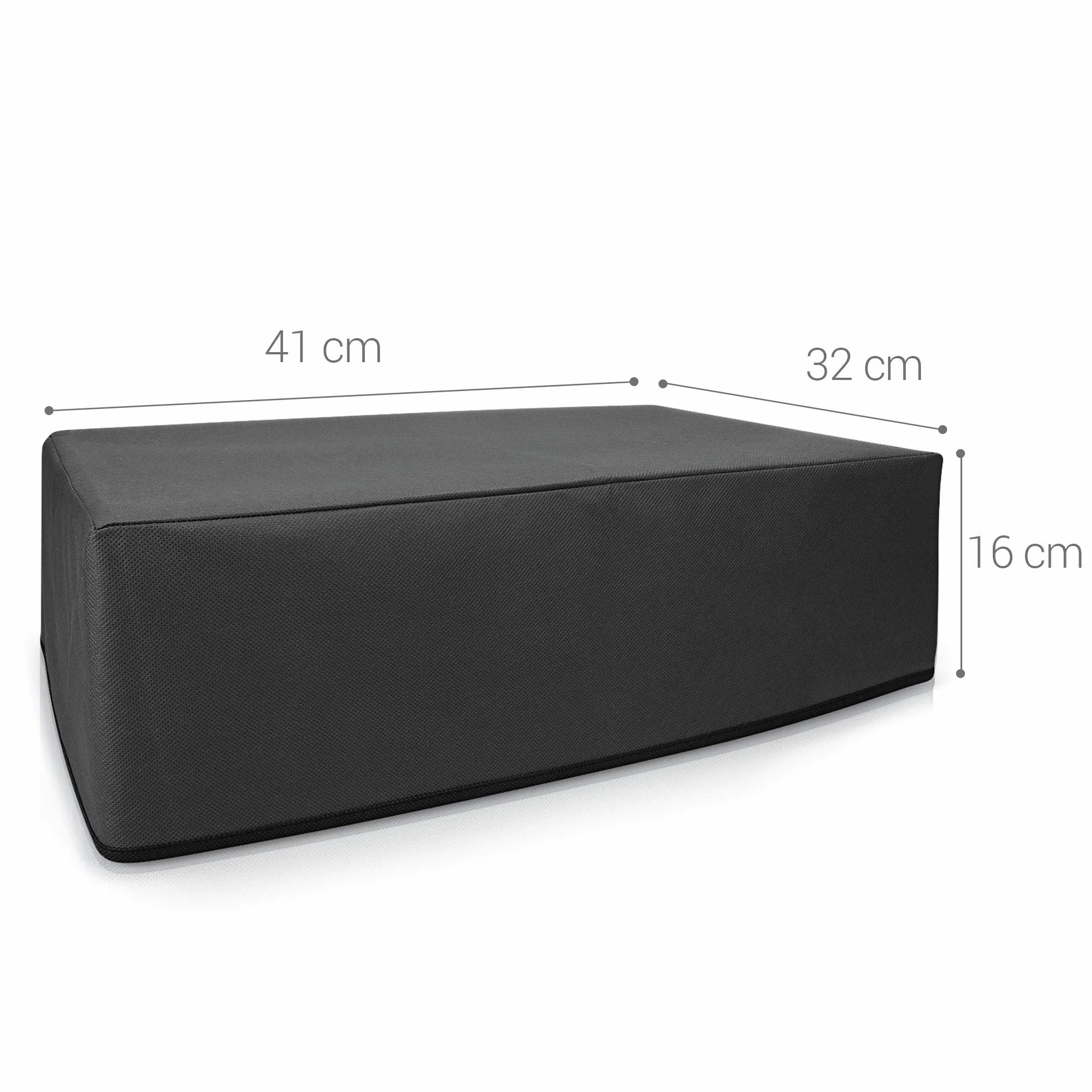 kwmobile Housse de protection compatible Canon Pixma TS5350 TS5351 TS5352 imprimante gris foncé