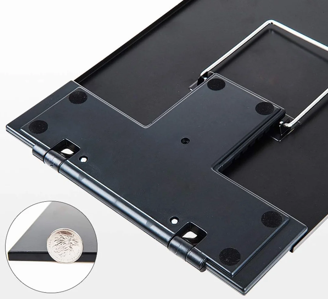 Lawei Lot de 2 Porte-copie chevalet avec guides-lignes pour documents A4 30 x 11 x 23cm