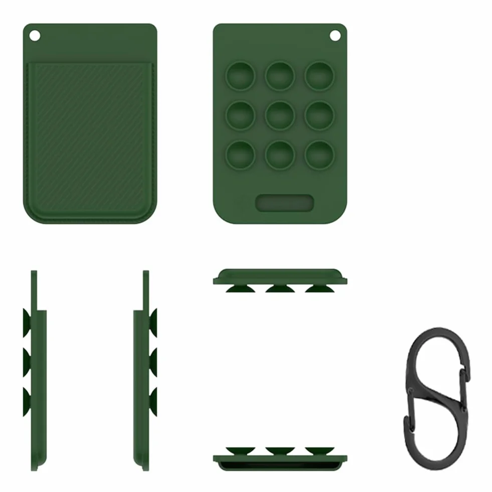 Coque en silicone pour PLAUD Note avec crochet et trou de charge