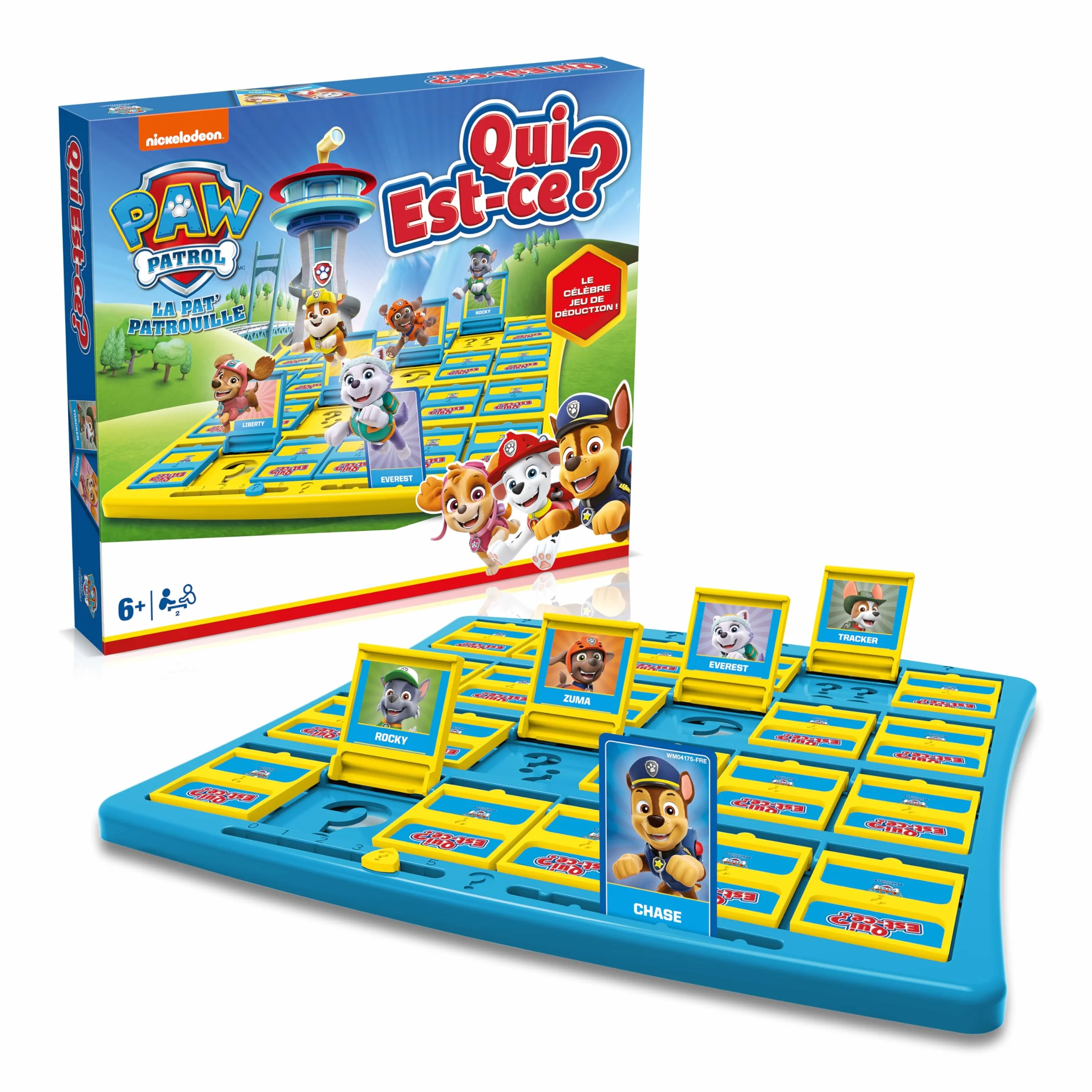 Winning Moves Qui Est Ce Jeux de Societe Pat' Patrouille - Jeu de Plateau Famille pour 2+ Joueurs Version française