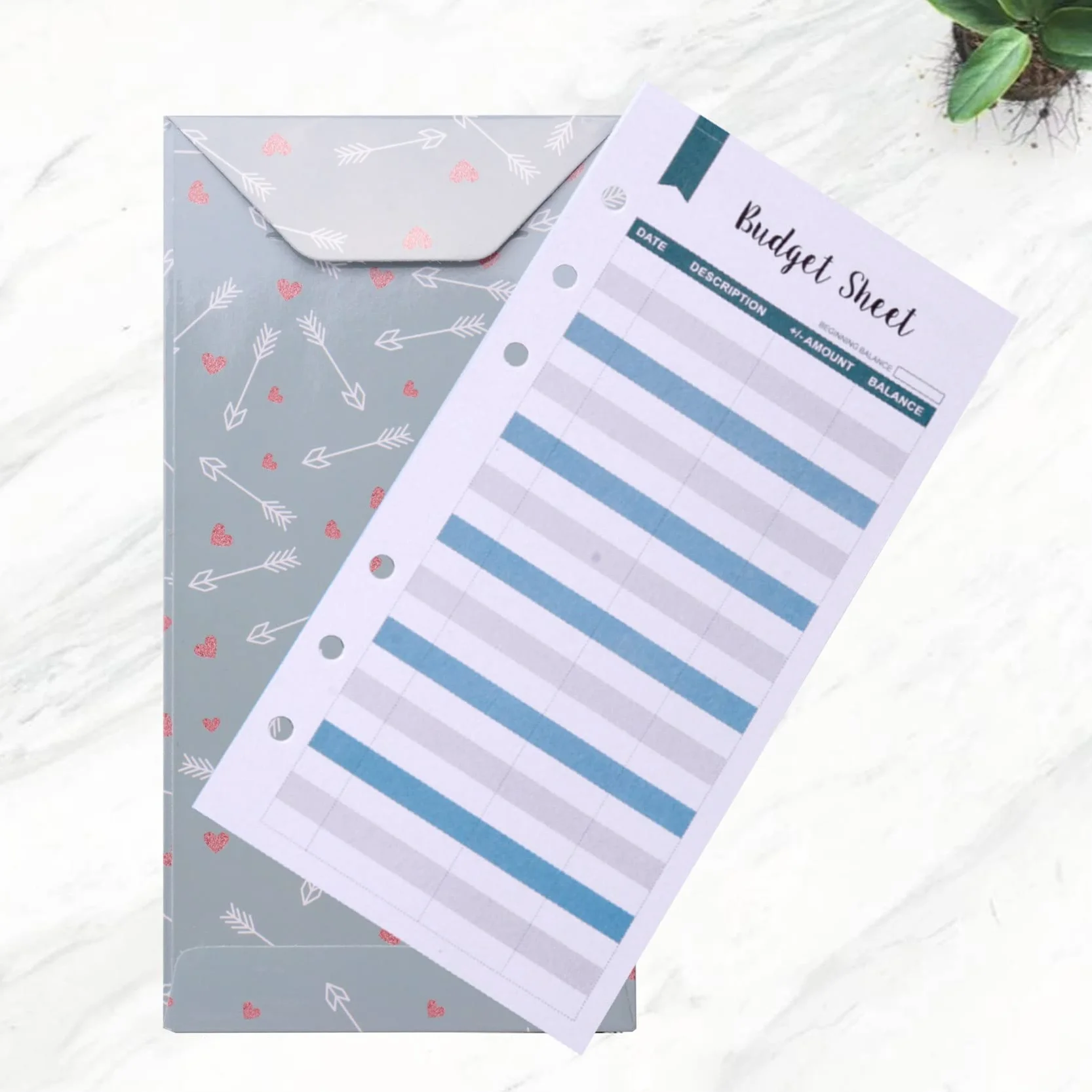 Enveloppes Budgétaires Stratifiées Étanche 12 Paquets Organisateur Finances