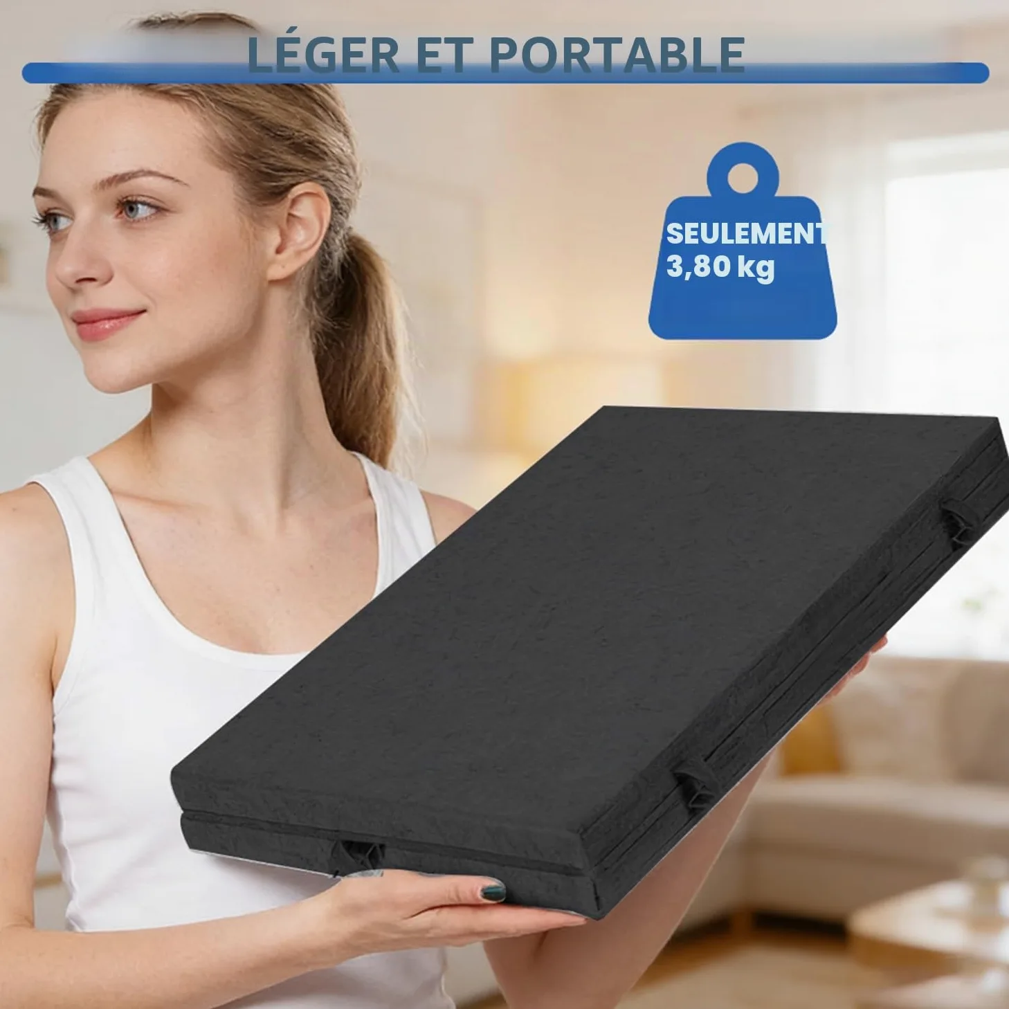 Table puzzle pliable pour 1000 pièces, inclinable avec 6 tiroirs | Planche de puzzle avec support design 2 en 1 et couvercle en feutre super léger pour puzzle jusqu'à 1000 puzzles (noir)