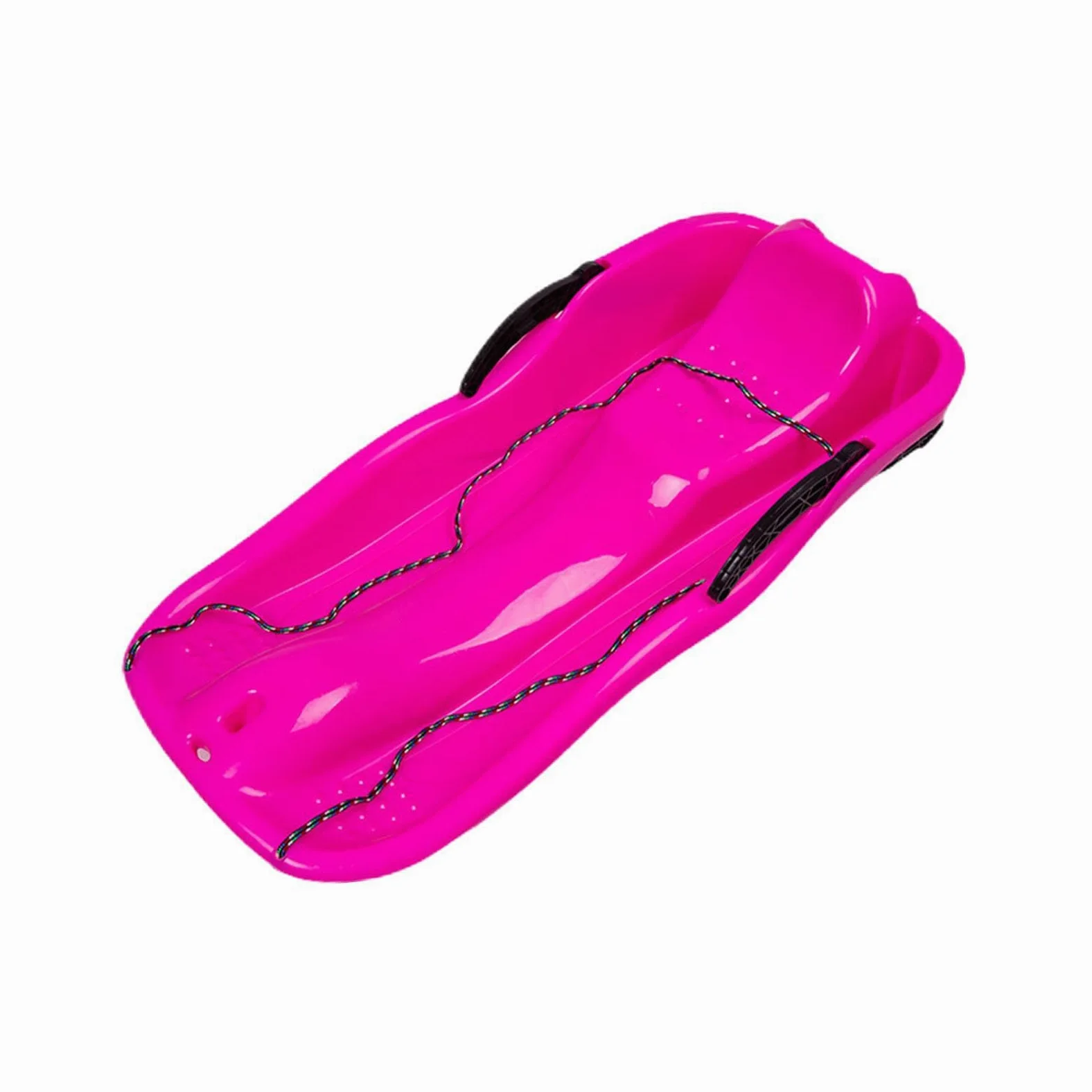 Luge d'hiver Portable et Robuste pour Enfants et Tout-Petits. Construction Durable. Luge maniable pour Descente de pentes.
