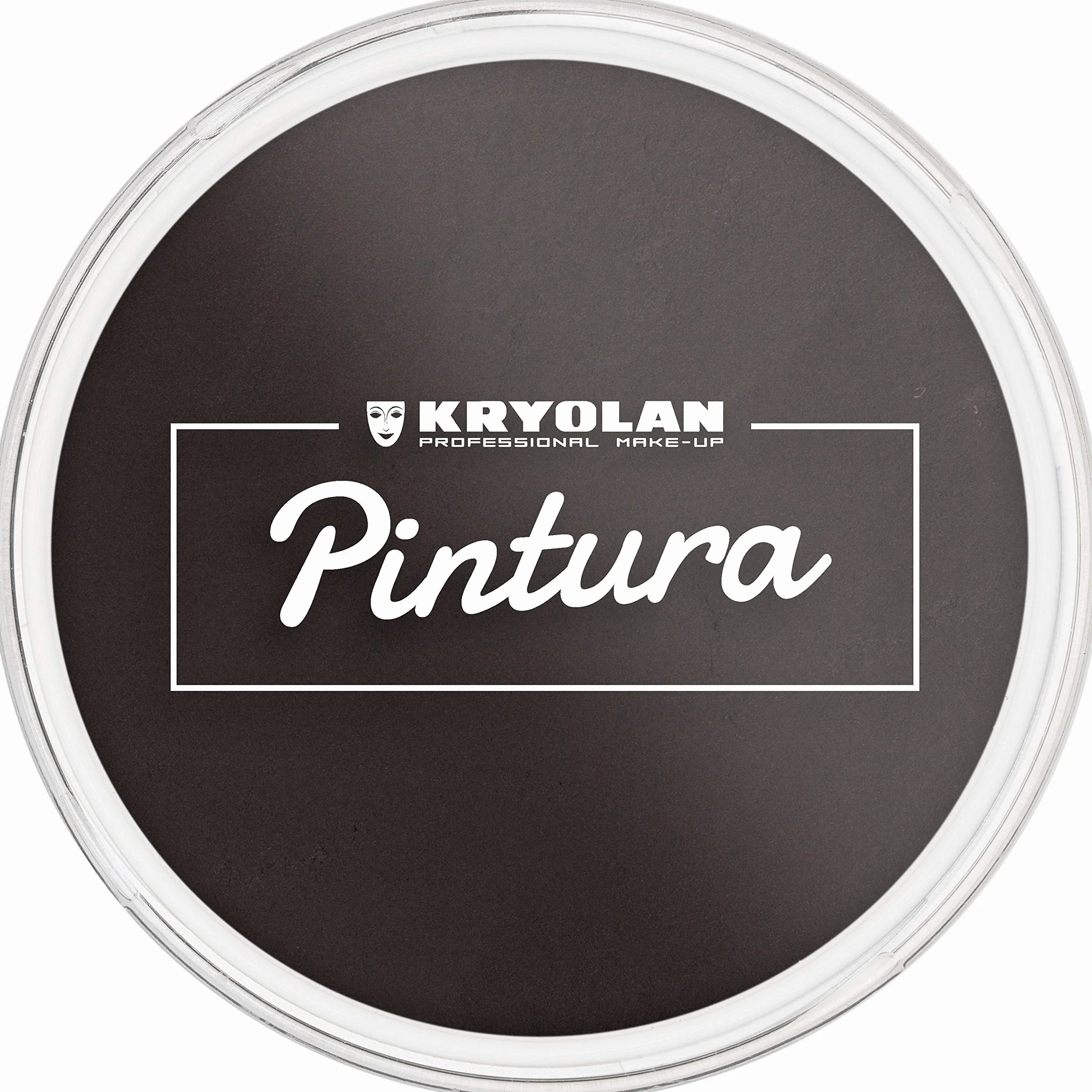 Kryolan Pintura Water Color Maquillage 25 ml Noir Lavable Végétalien Sans parfum