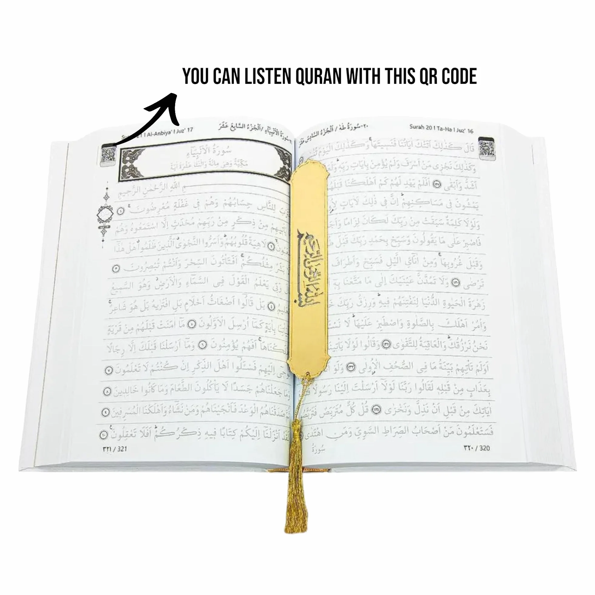 Texte coran ombragé avec traçage complet et marque-page | Livre pour écrire et apprendre le Coran | Papier calque inscriptible | Cadeau Ramadan, Aïd, Omra