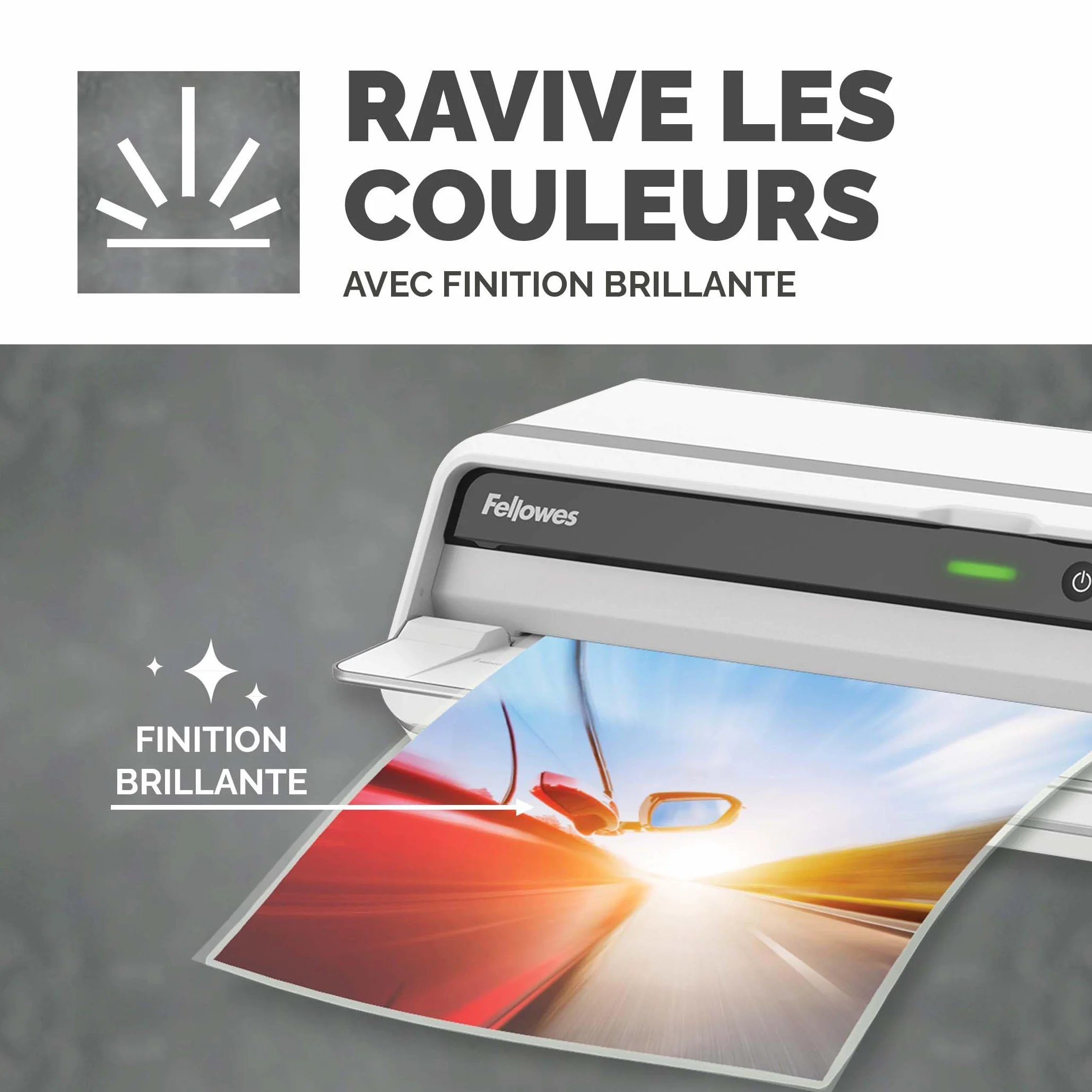 Fellowes Fogli Plastificazione A3 Lucide 50 Pezzi Resistenti per Poster e Documenti
