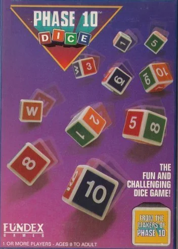 Jeu de dés Phase 10 par Fundex