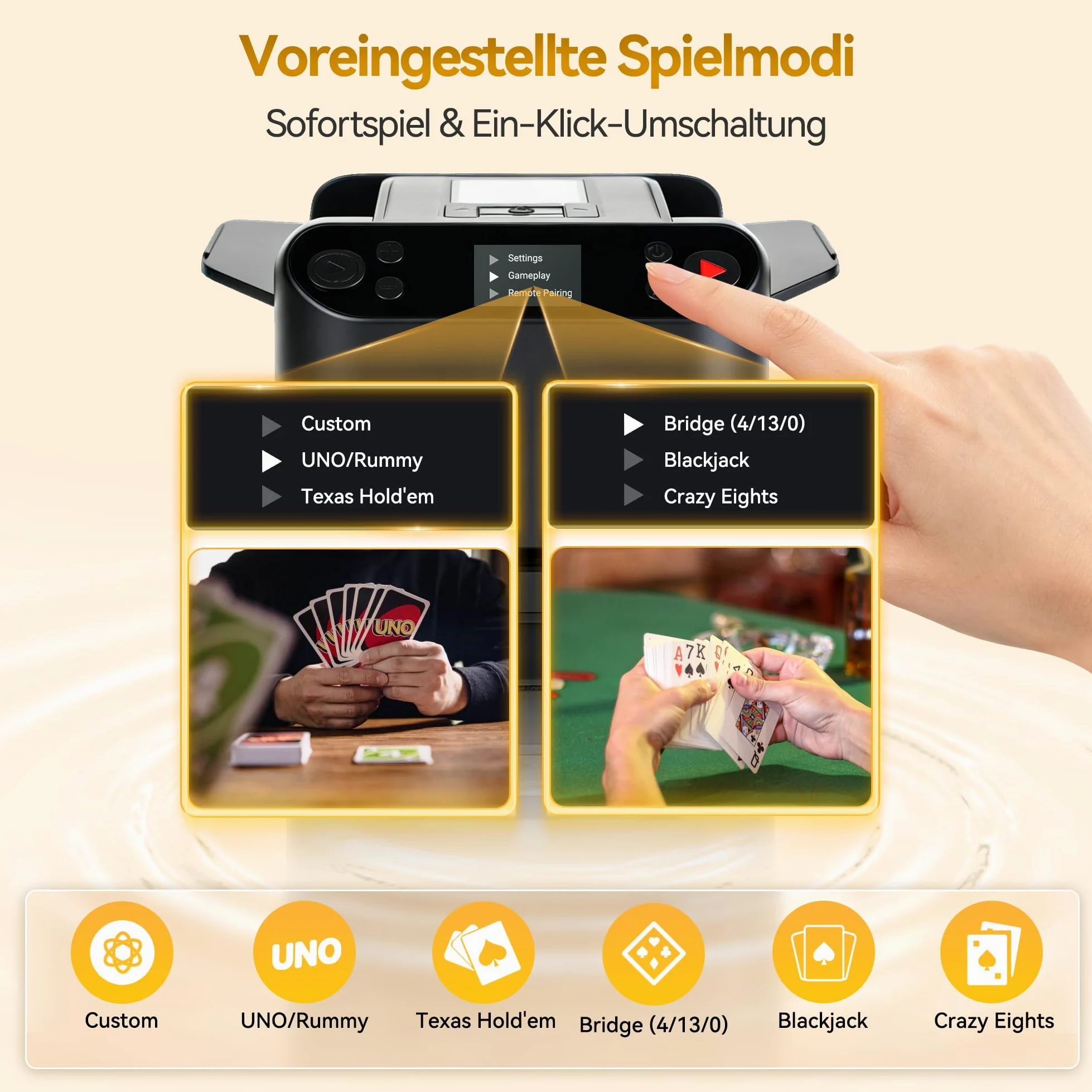 Mélangeur et distributeur automatique de cartes