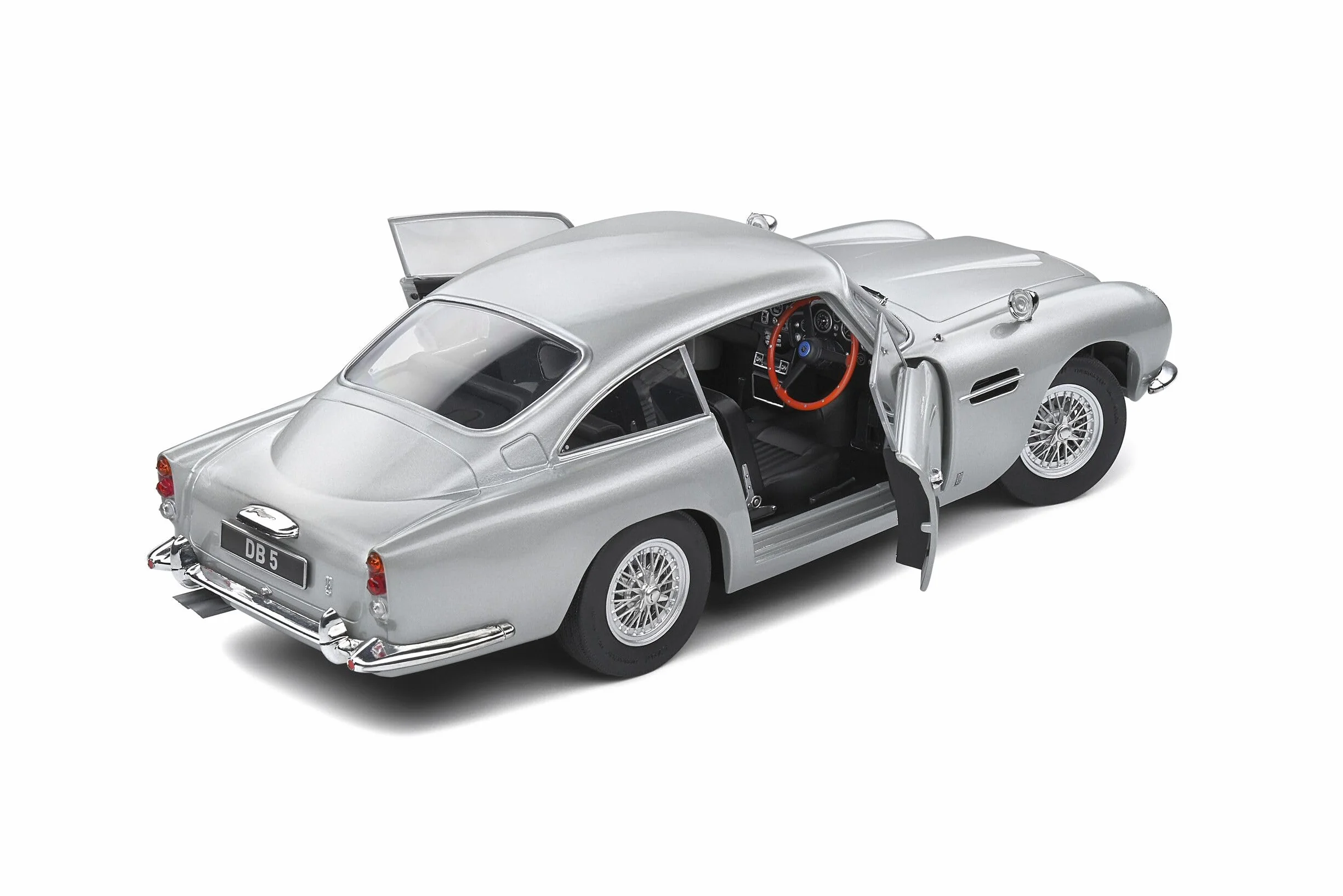 Aston Martin DB5 1964 1/18 Silver Birch SOLIDO