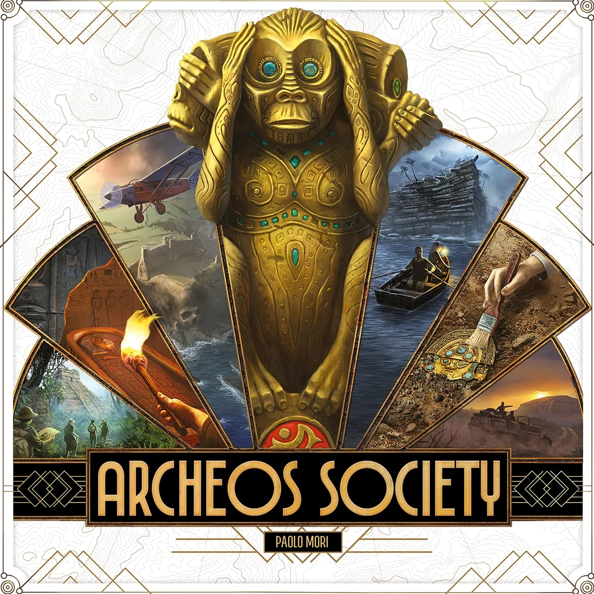 Space Cowboys, Archeos Society Jeu de connaisseurs 2 à 6 Joueurs à partir de 12 Ans et Plus 60 Minutes en Allemand