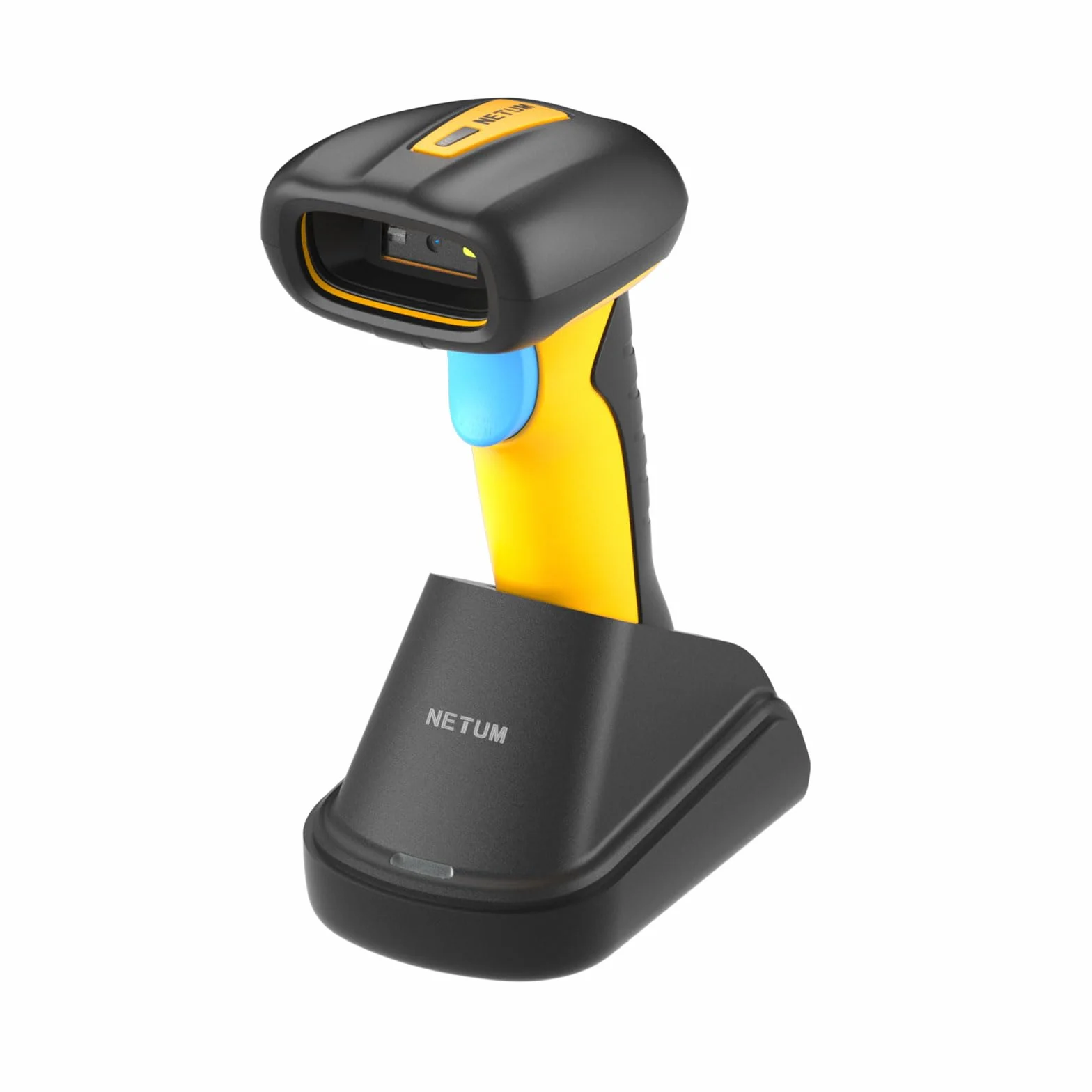 NETUM Scanner Industriel de Codes-Barres Bluetooth RD-1200 1D/2D sans Fil 2600 mAh Résistant Chocs