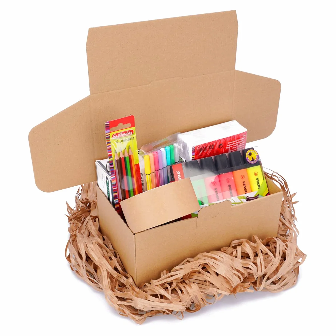 Boîtes pliantes carton 250 x 150 x 100 mm marron WP 30 emballage 100 pièces