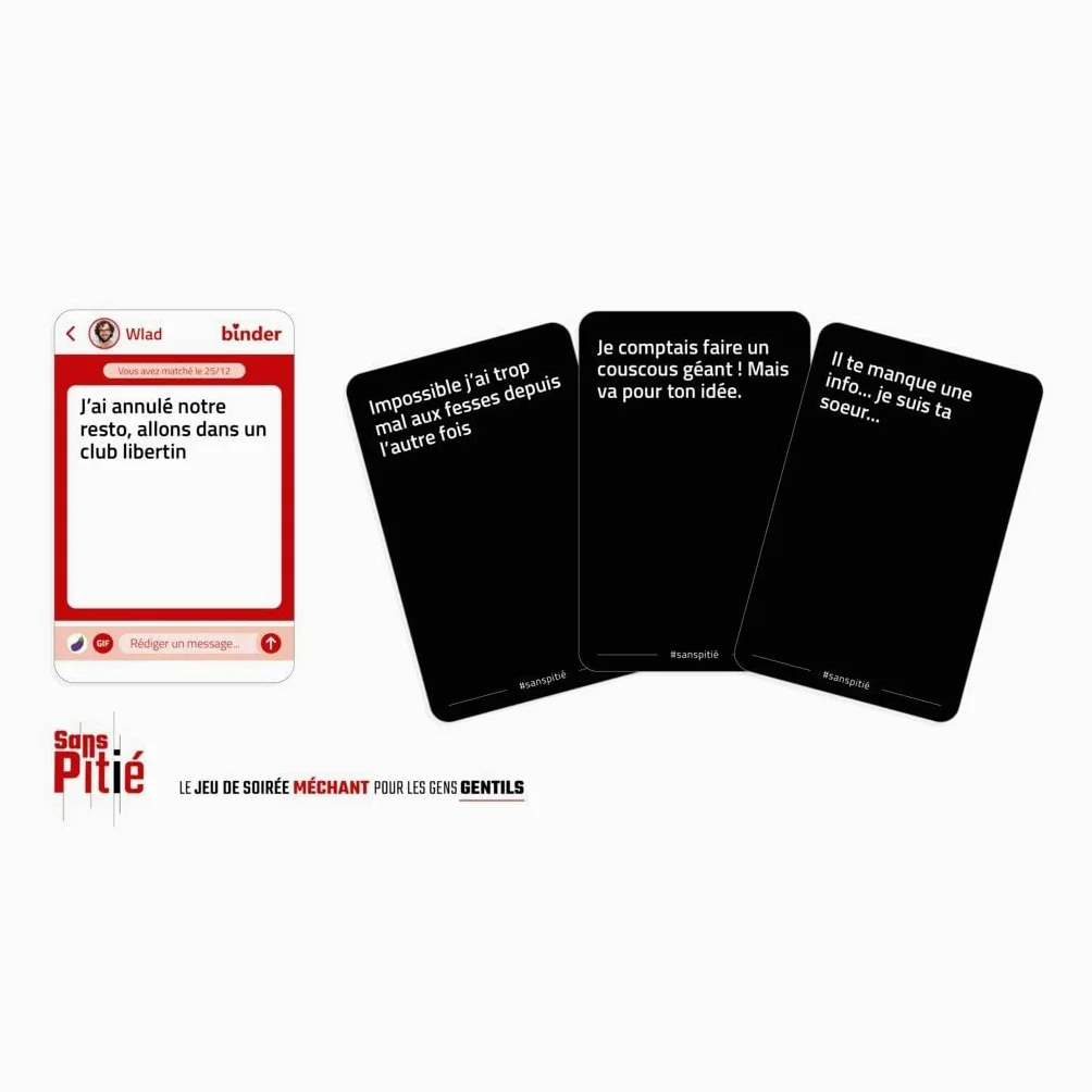 Lot sans Pitié + La Double Peine Version Française + 1 Decap Blumie