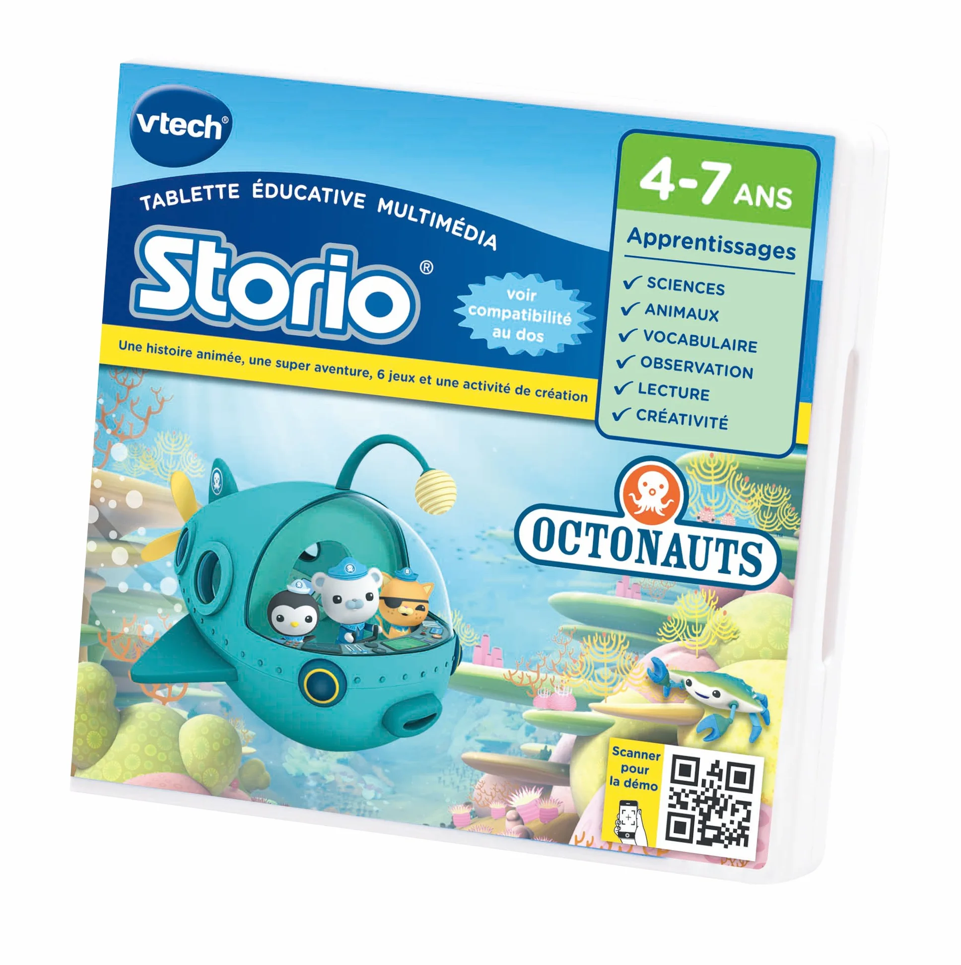 VTech Jeu Storio Octonauts pour Tablette