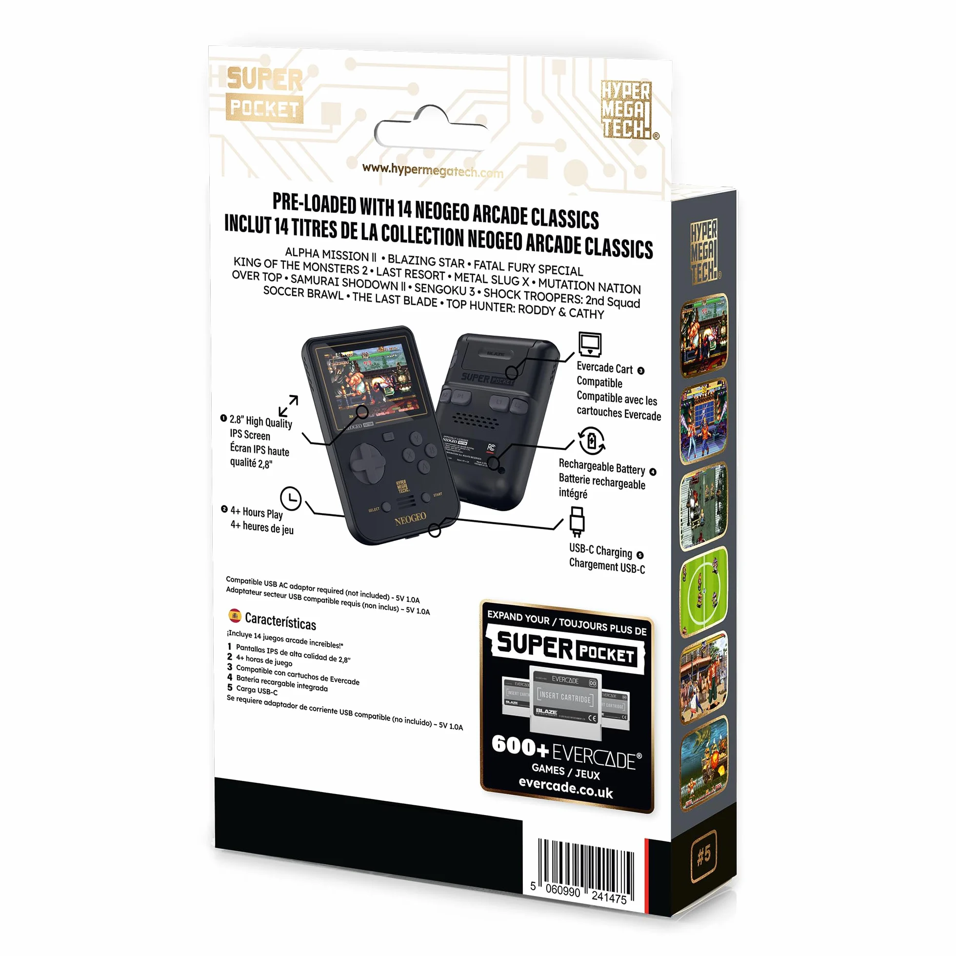 HyperMegaTech Super Pocket NEOGEO Edition