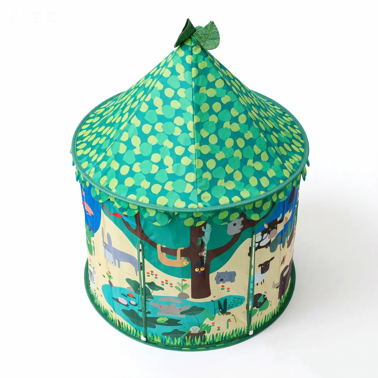 Tente de Jeu Tipi pour Enfants, Tente Pop-up Intérieur Extérieur, Maison de Jeu Yourte