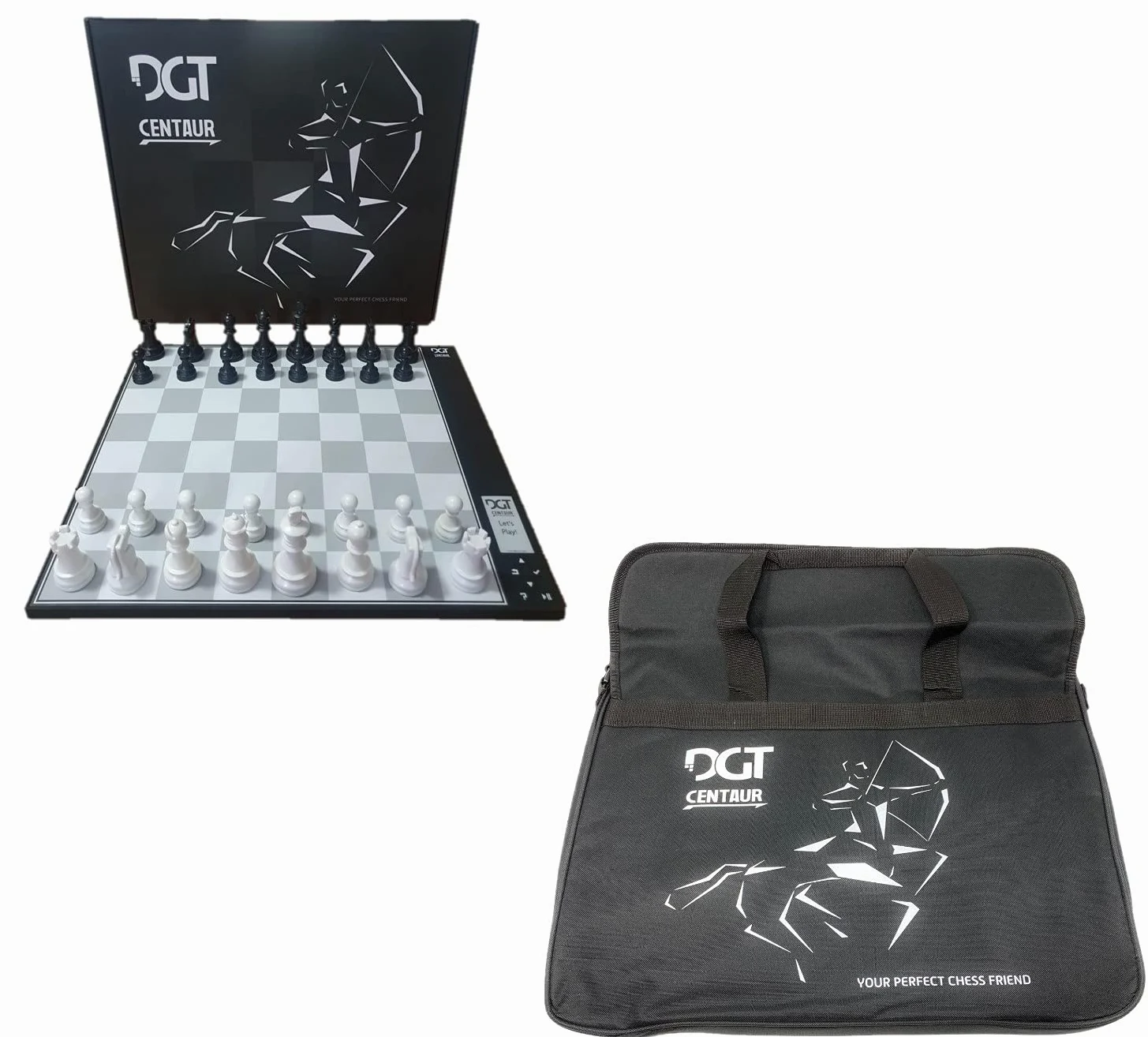 DGT Centaur - Ordinateur d'échecs révolutionnaire - Jeu d'échecs électronique numérique - Joueur unique - À partir de 6 ans