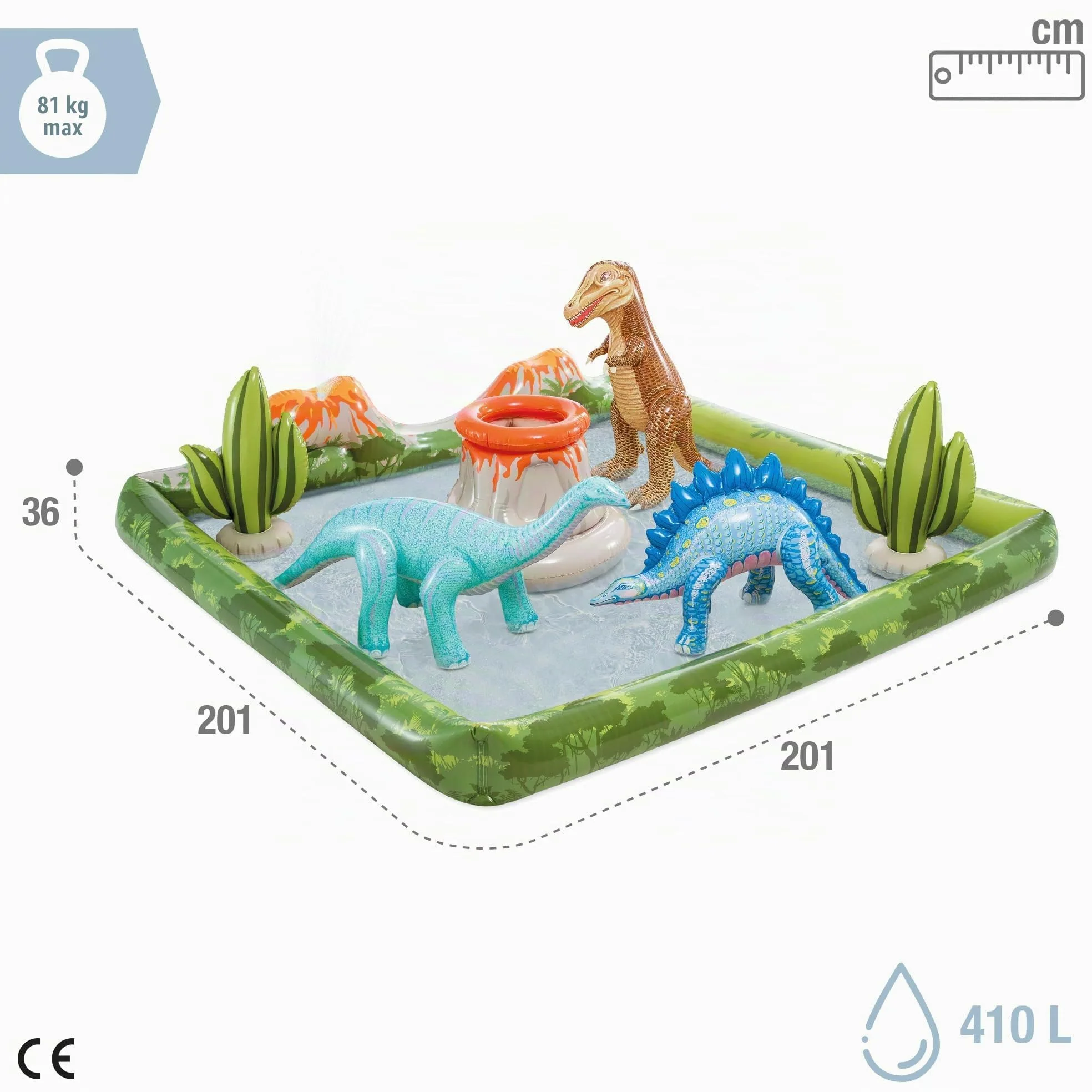 Intex - 56132NP - Aire De Jeux Dino Aventure