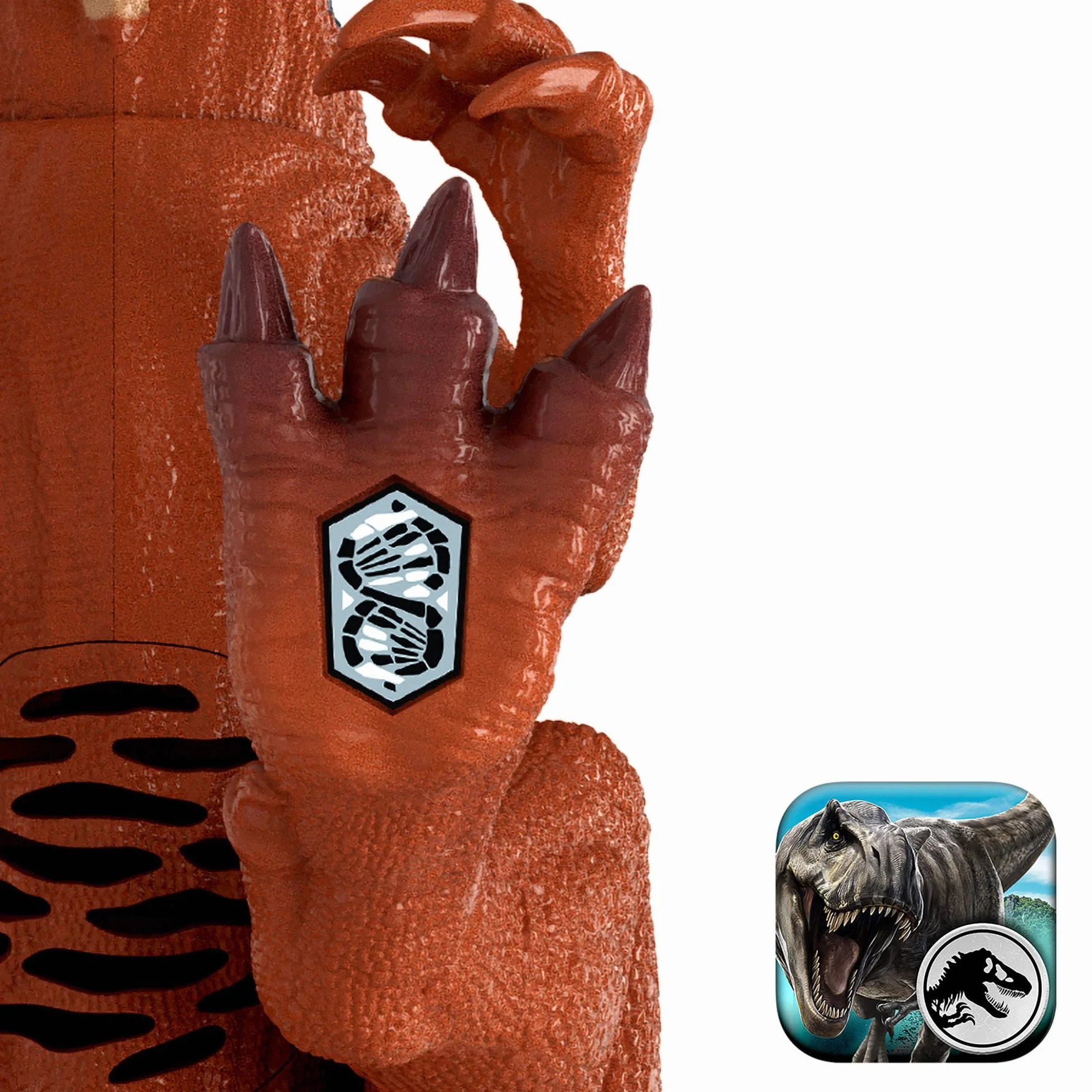 Mattel Jurassic World Figurine de Dinosaure Rugissement Féroce Mouvement Mâchoire Attaque Effets Sonores JKL76
