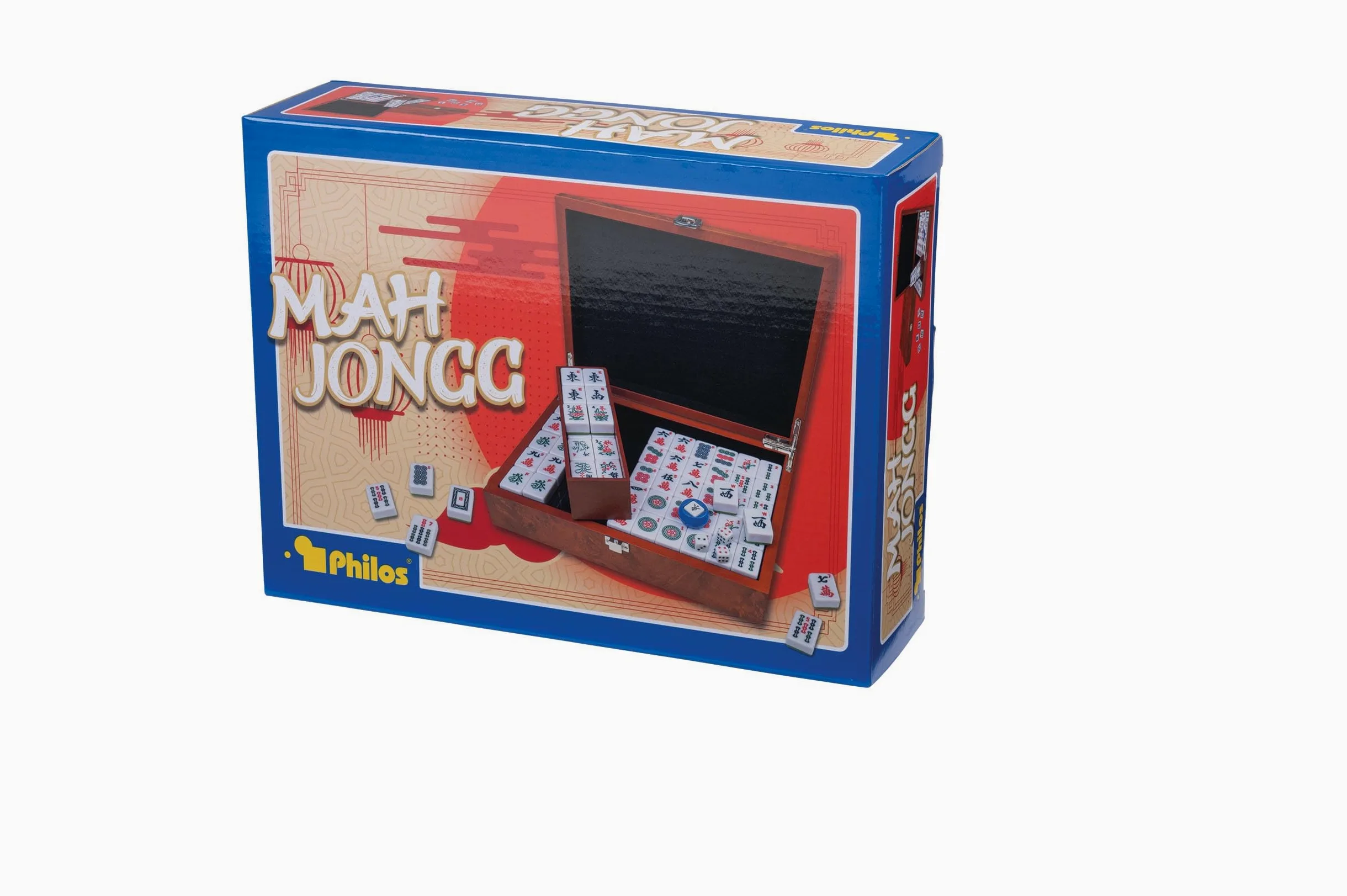 Philos Mah Jong (Mahjong) in Wooden Box