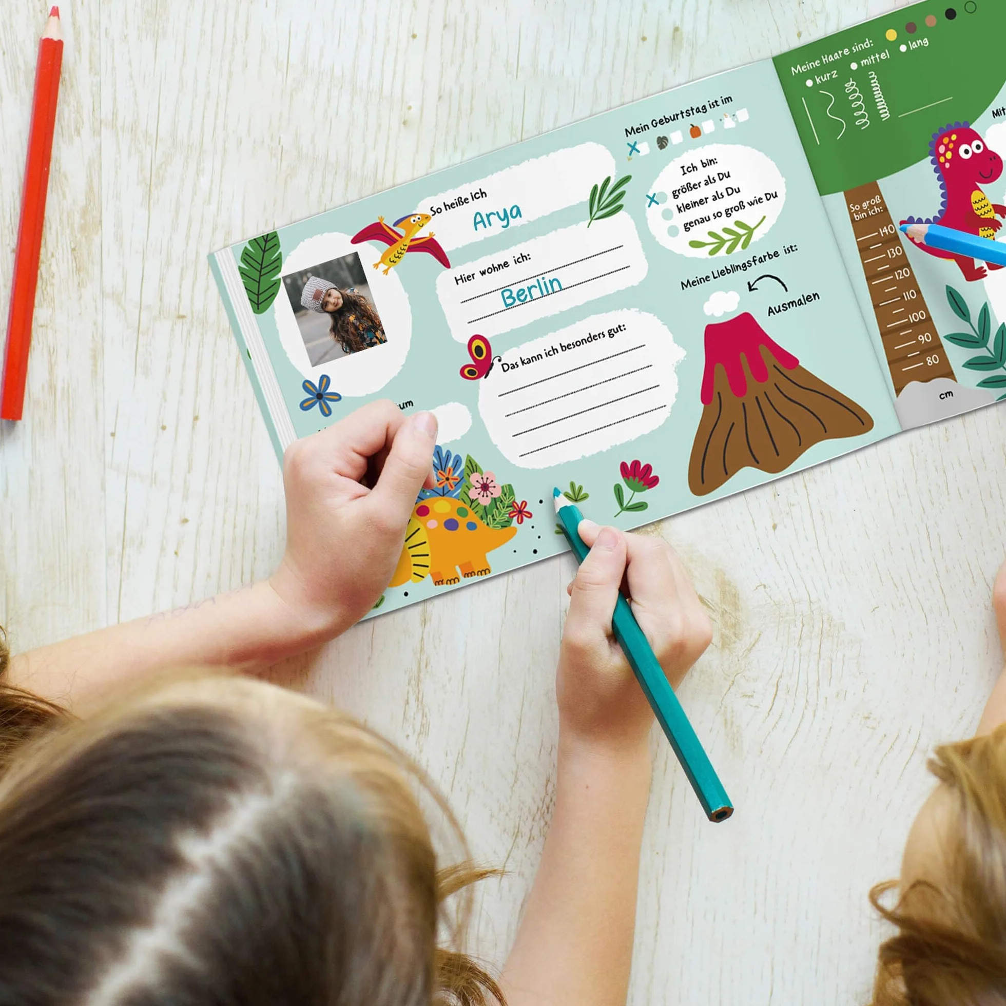 Livre d'amis BIROYAL pour garçons et filles, album d'amitié scolaire, cadeau rentrée des classes