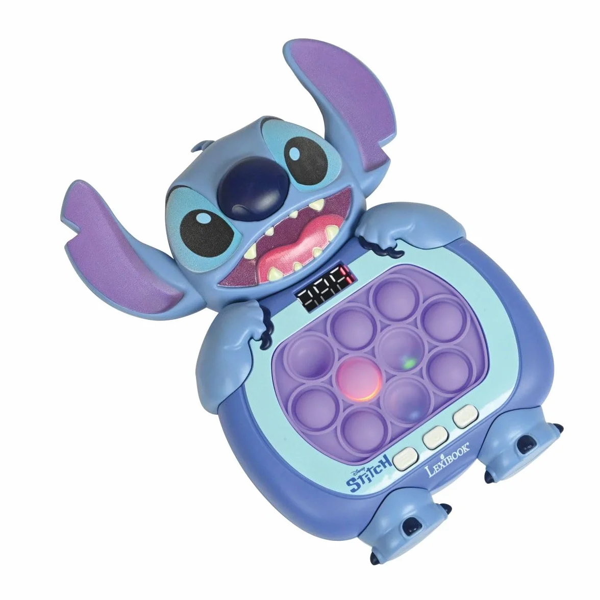 Lexibook Disney Stitch Jeu Fast Push Bleu JG500DLXB
