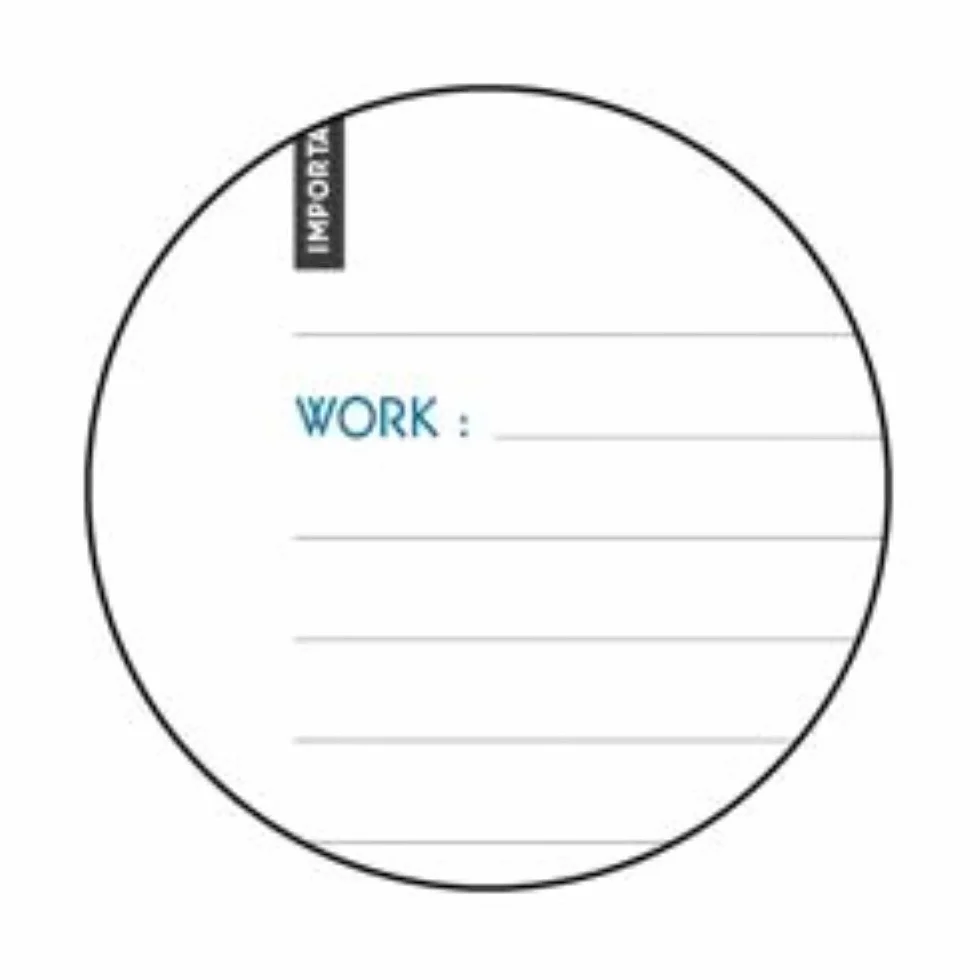 Exacompta Agenda Forum Work & After Floral 10 x 15 cm Journalier Août 2026 à juillet 2027 Bleu