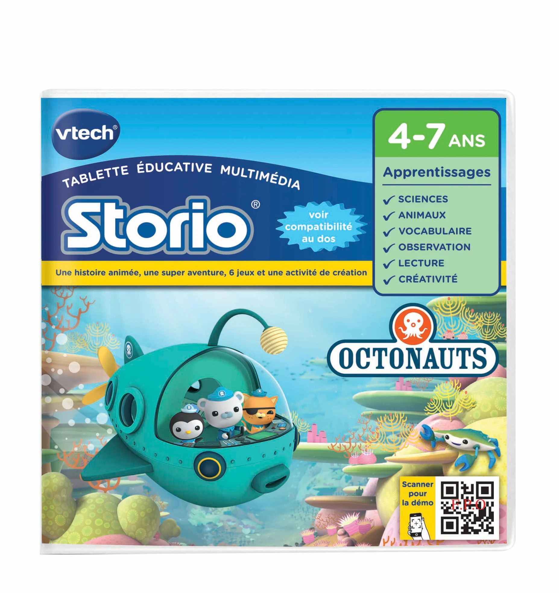 VTech Jeu Storio Octonauts pour Tablette