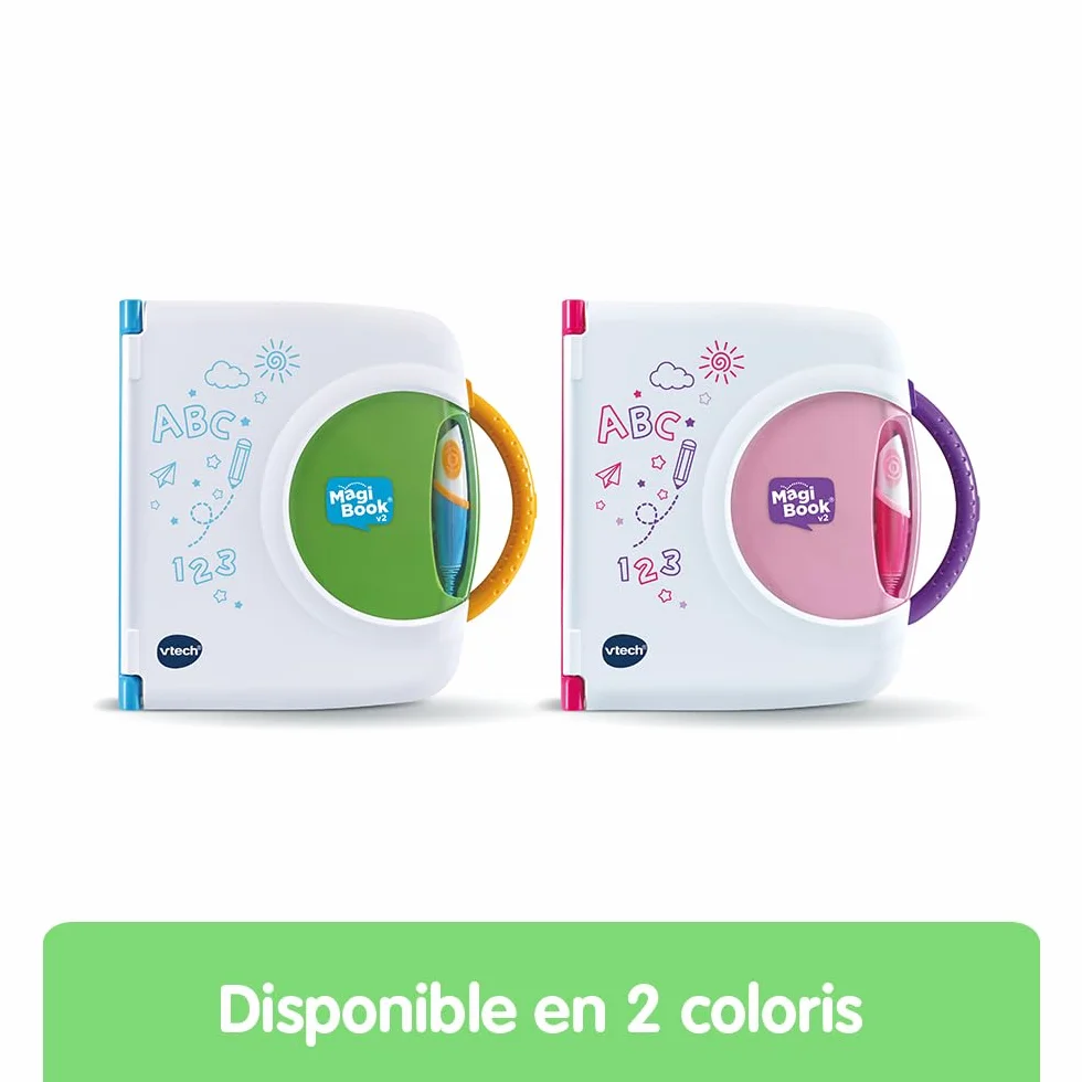 VTech MagiBook Starter Pack Vert, Lecteur Interactif de Livres Éducatifs, Système Ludique d'apprentissage, Cadeau Enfant 2-8 Ans