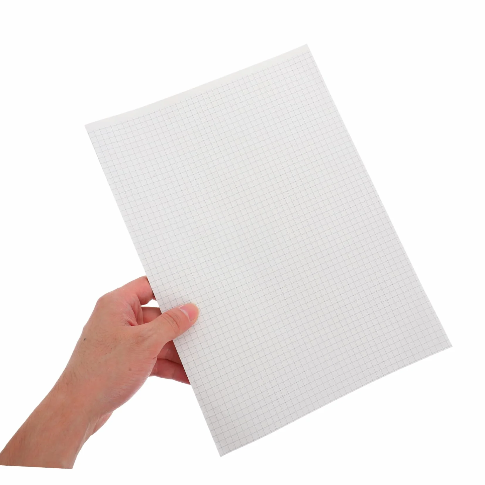 Cahier Papier Graphique Quadrillé Épaissi 40 Feuilles Grand Format pour Étudiants