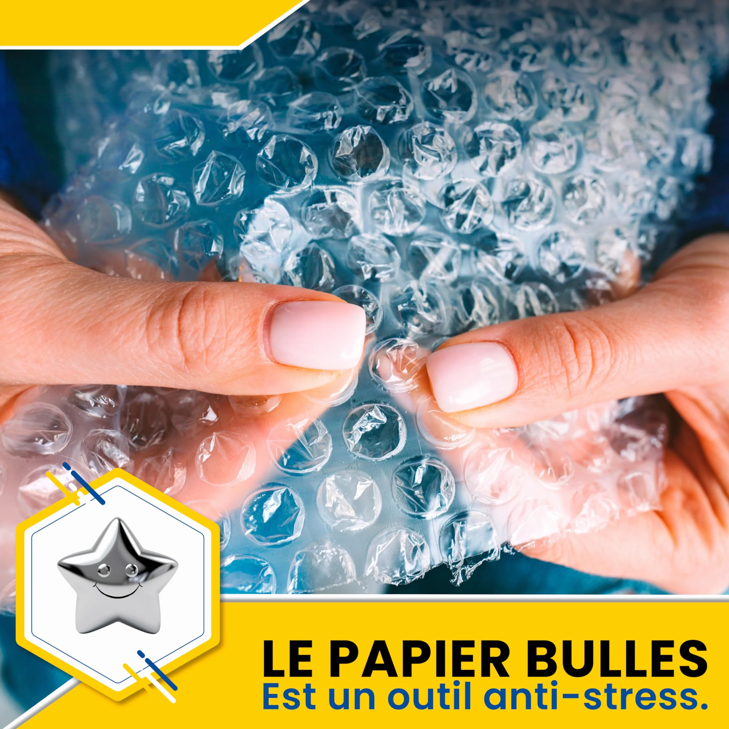 MUNTRADE Rouleau de papier bulle 100 cm x 100 m pour emballage et protection