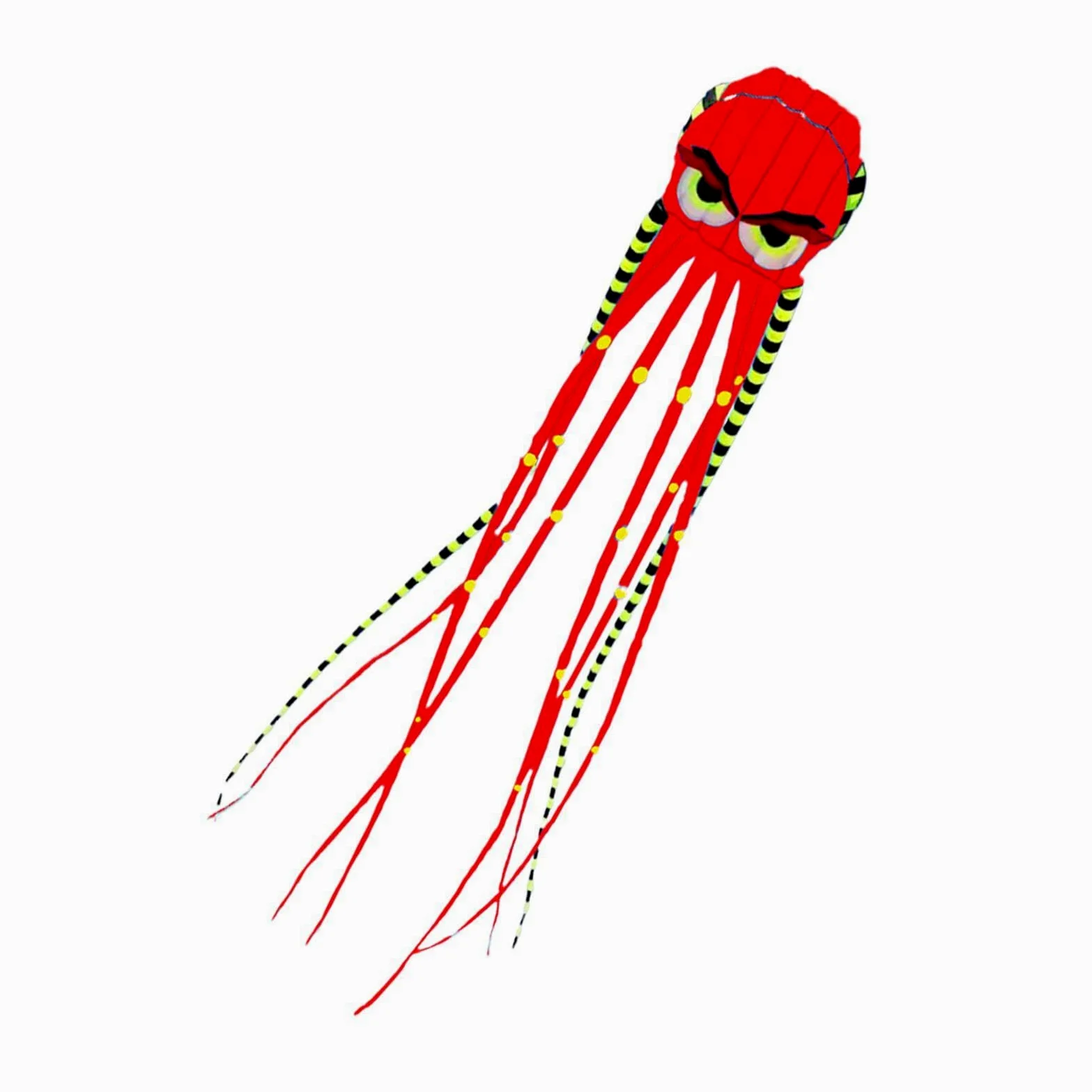 Octopus Kite – Grand cerf-volant de plage pour adultes de 7,9 m pour vacances d'été en famille, anniversaire, adultes, fêtes en plein air