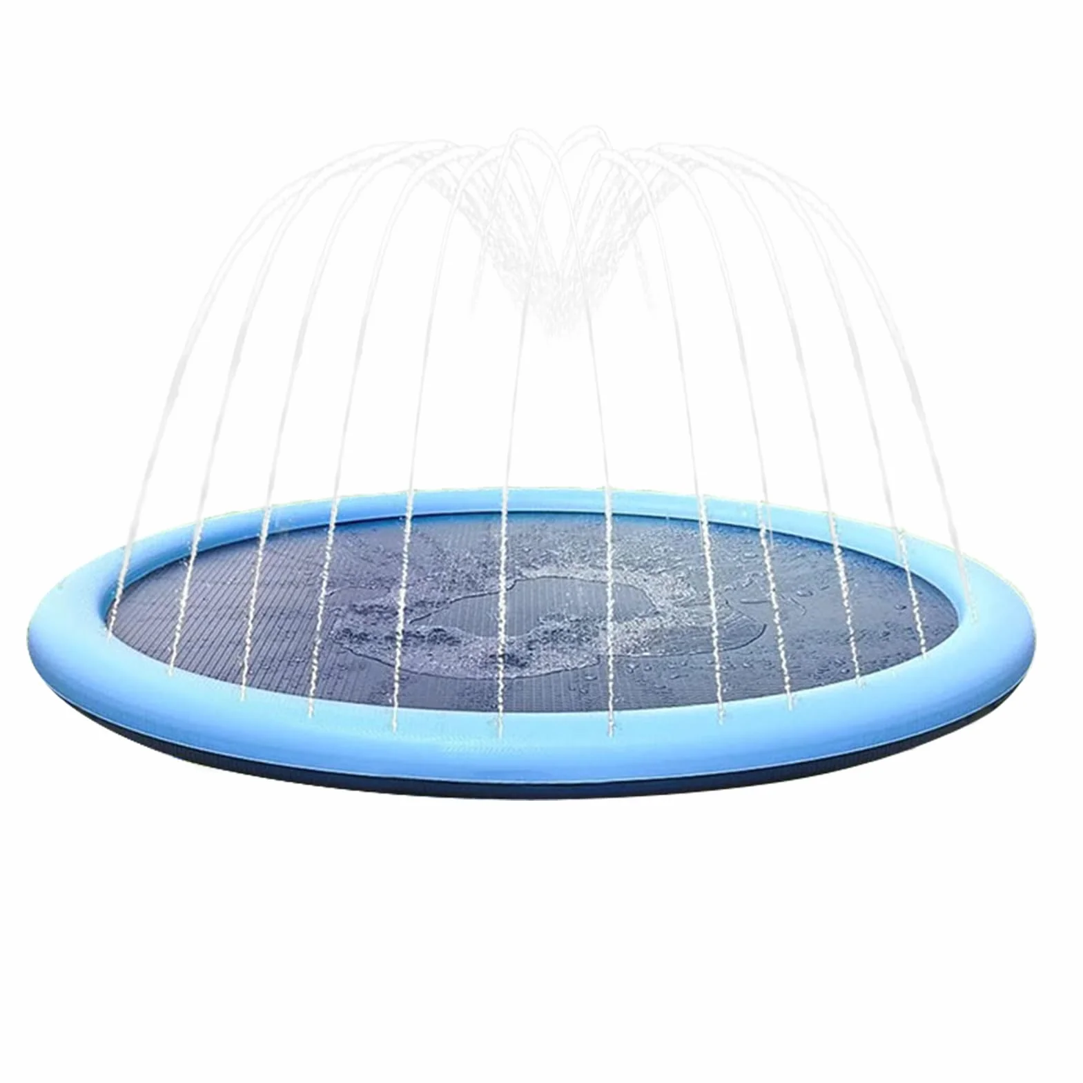 Tapis de Jeu Splash Pad Extérieur Non Glissant - Jouet de Piscine pour Garçons Filles